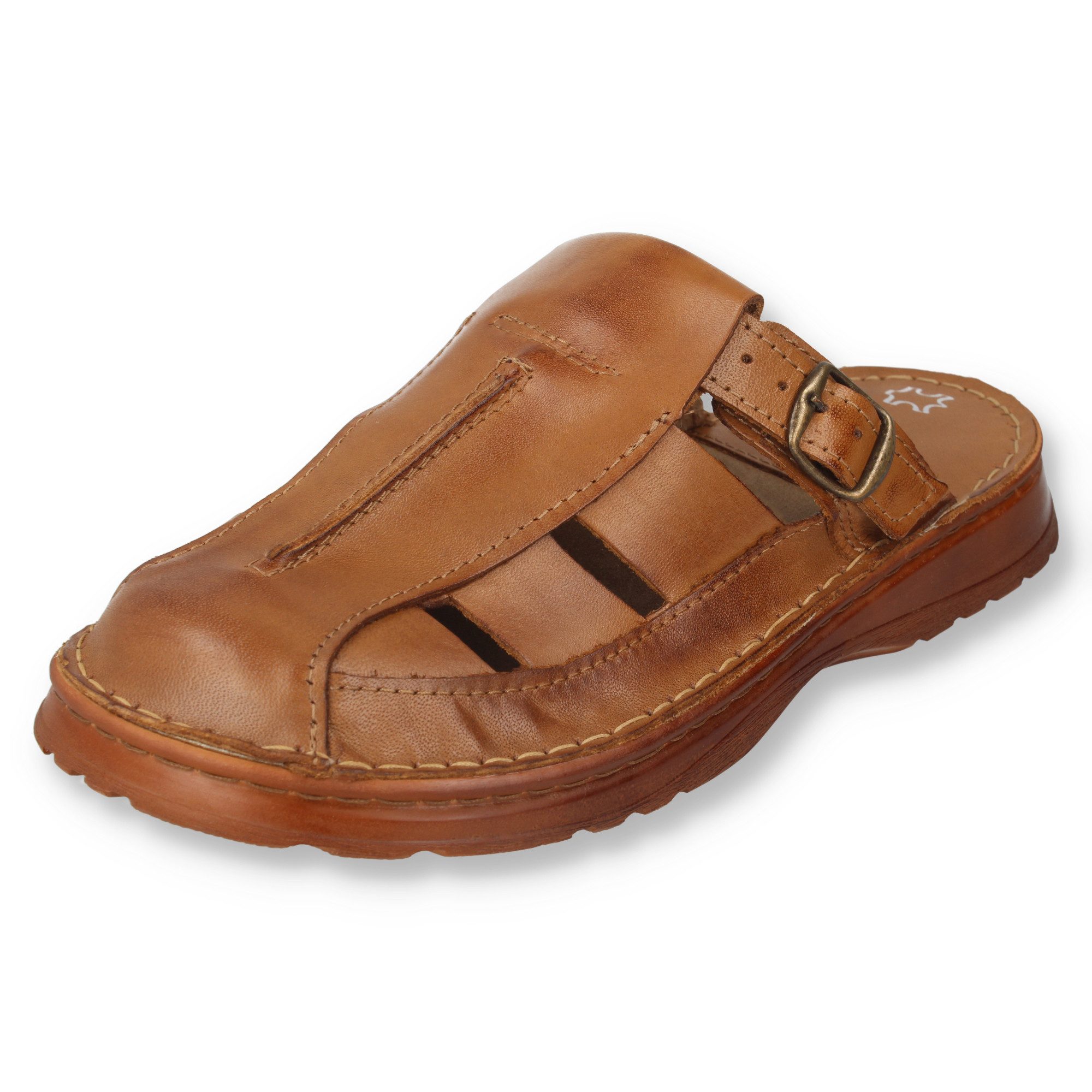 Cloque Givet Slipper aus Leder, Pantolette, günstig online kaufen