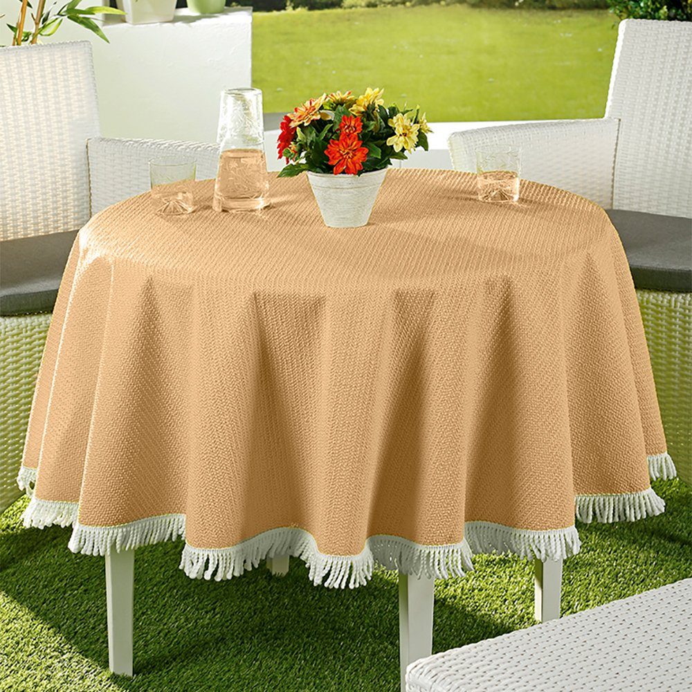 Emhelle Gartentischdecke Garten Balkon Terrasse Tischdecke günstig online kaufen