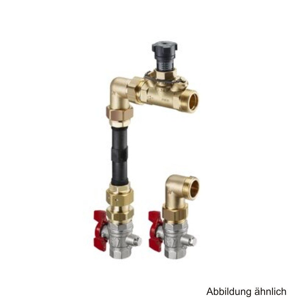 Wasserrohr Oventrop Wärmemengenzähler-Anschl.-Set f. Vert., Eck, Hycocon VTZ, DN2