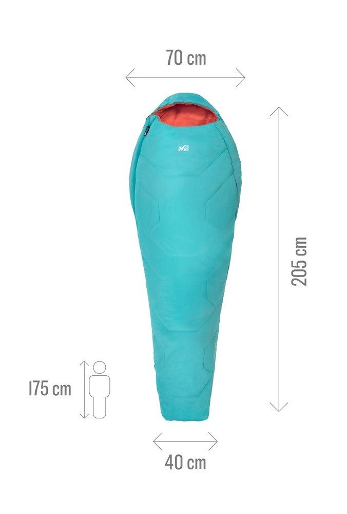Millet Schlafsack Baikal 750 W (2-Jahreszeiten-Schlafsack, Gauche)