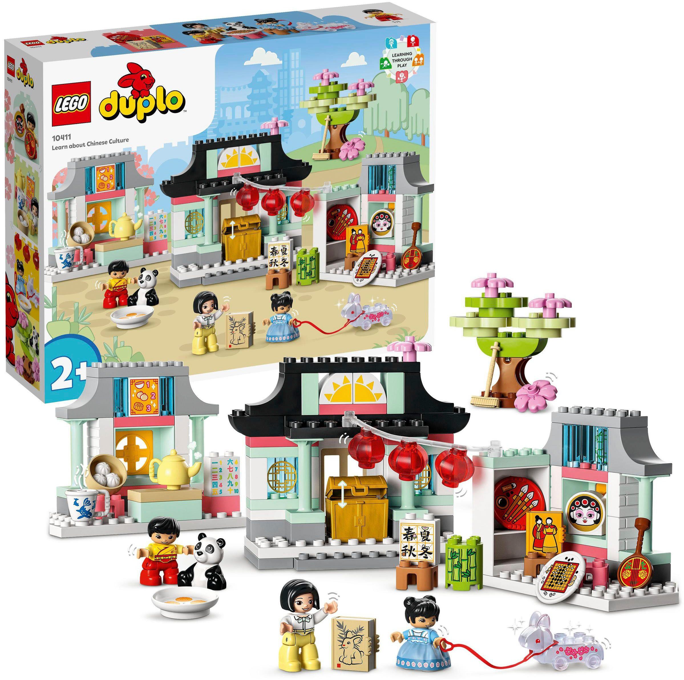 LEGO® Konstruktionsspielsteine Lerne etwas über die chinesische Kultur  (10411), LEGO® DUPLO Town, (124 St), Made in Europe