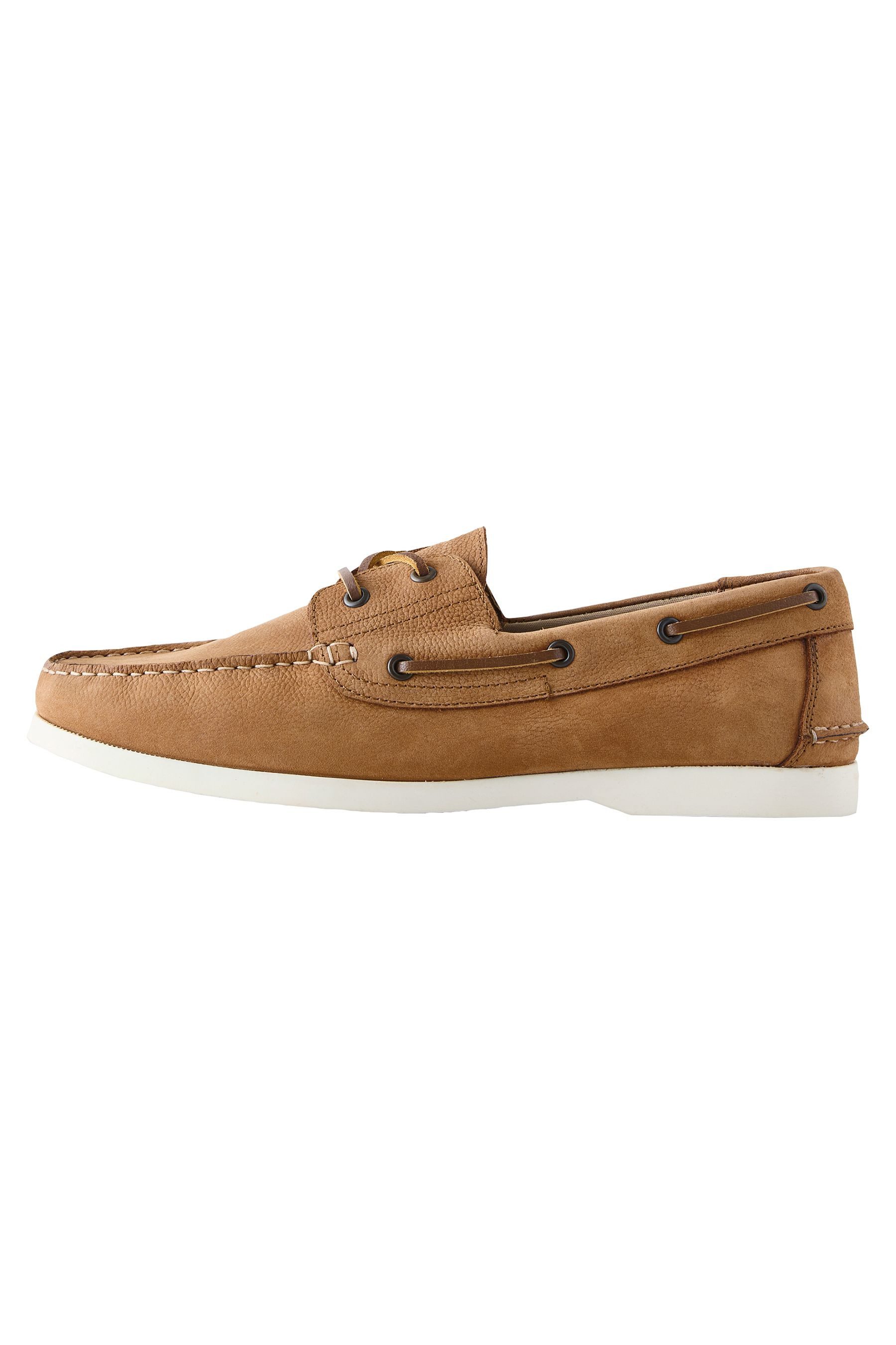 Next Schnürschuh aus Leder Segelschuh