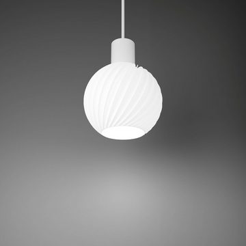 Shapes - Decorations LED Pendelleuchte Shapes - Decorations: Ball Twist by Martin Žampach, Leuchte, ohne Leuchtmittel, 3D-Druck, Hängeleuchte, IKEA, E27, Designer, Nachhaltig, LED-Leuchte