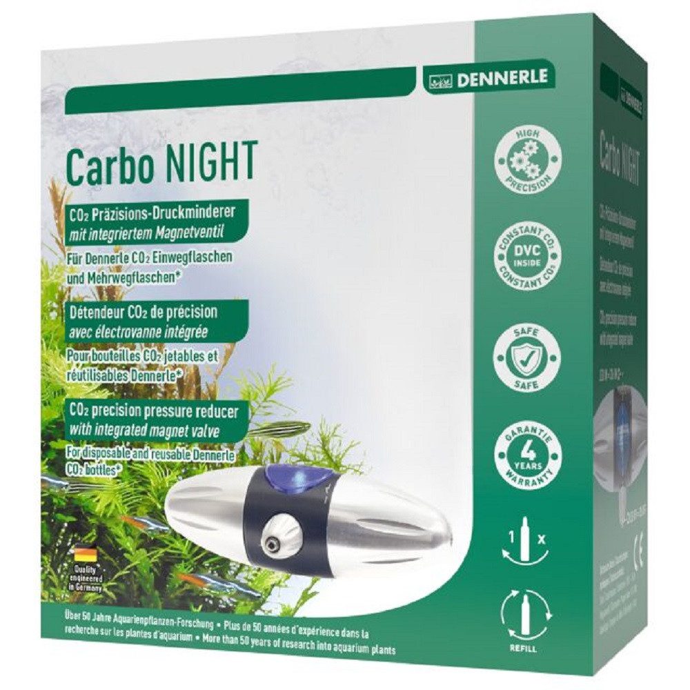 DENNERLE Aquariumpflege Dennerle CO2 Druckminderer Carbo NIGHT
