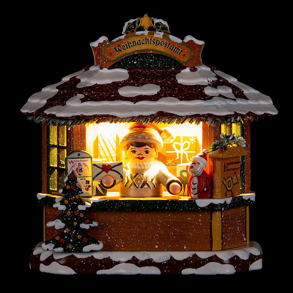 Hubrig Volkskunst GmbH Dekofigur Winterkinder Weihnachtspostamt (10cm) von günstig online kaufen