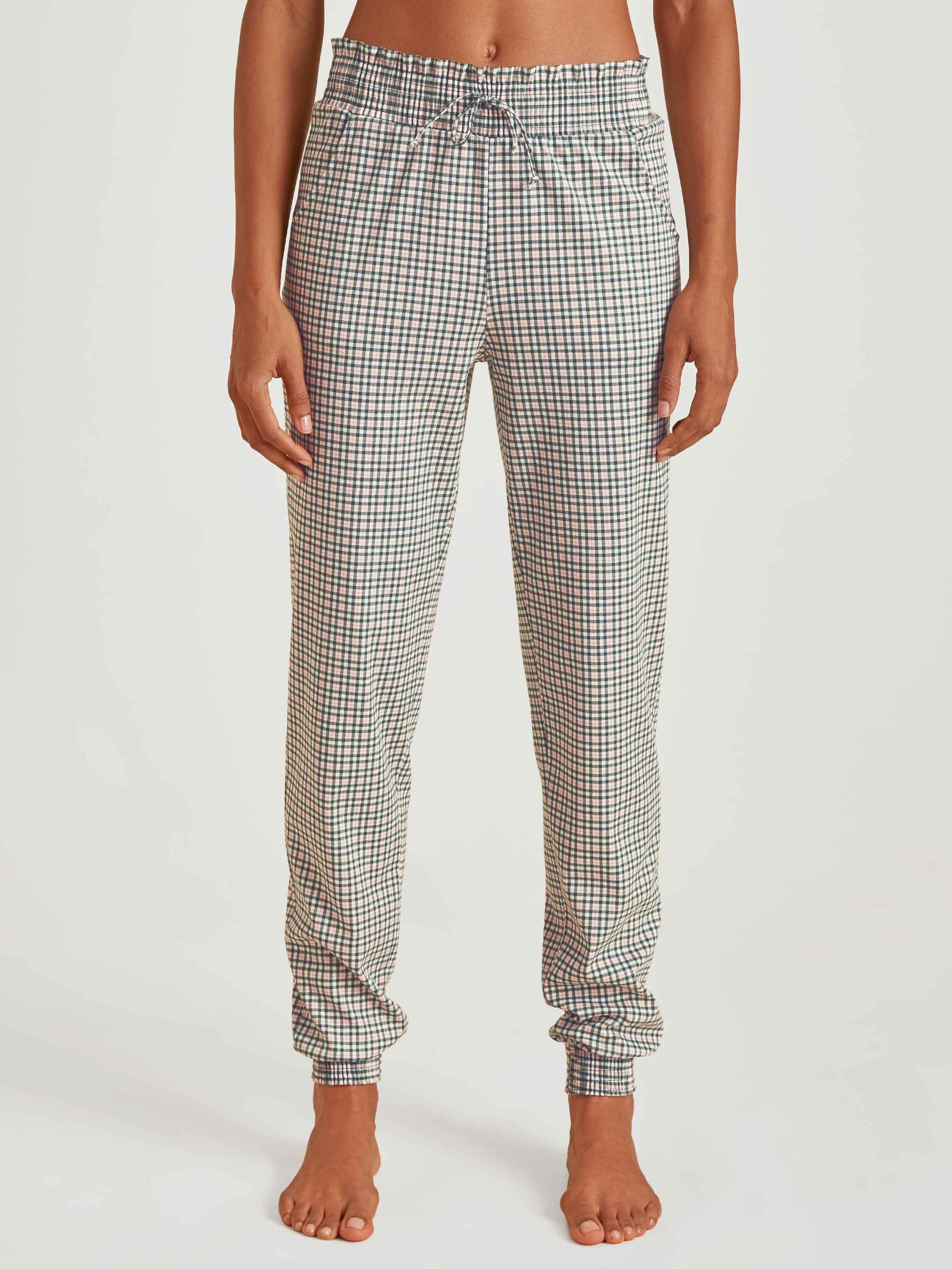 CALIDA Pyjamahose Pants mit Bündchen (1-tlg)