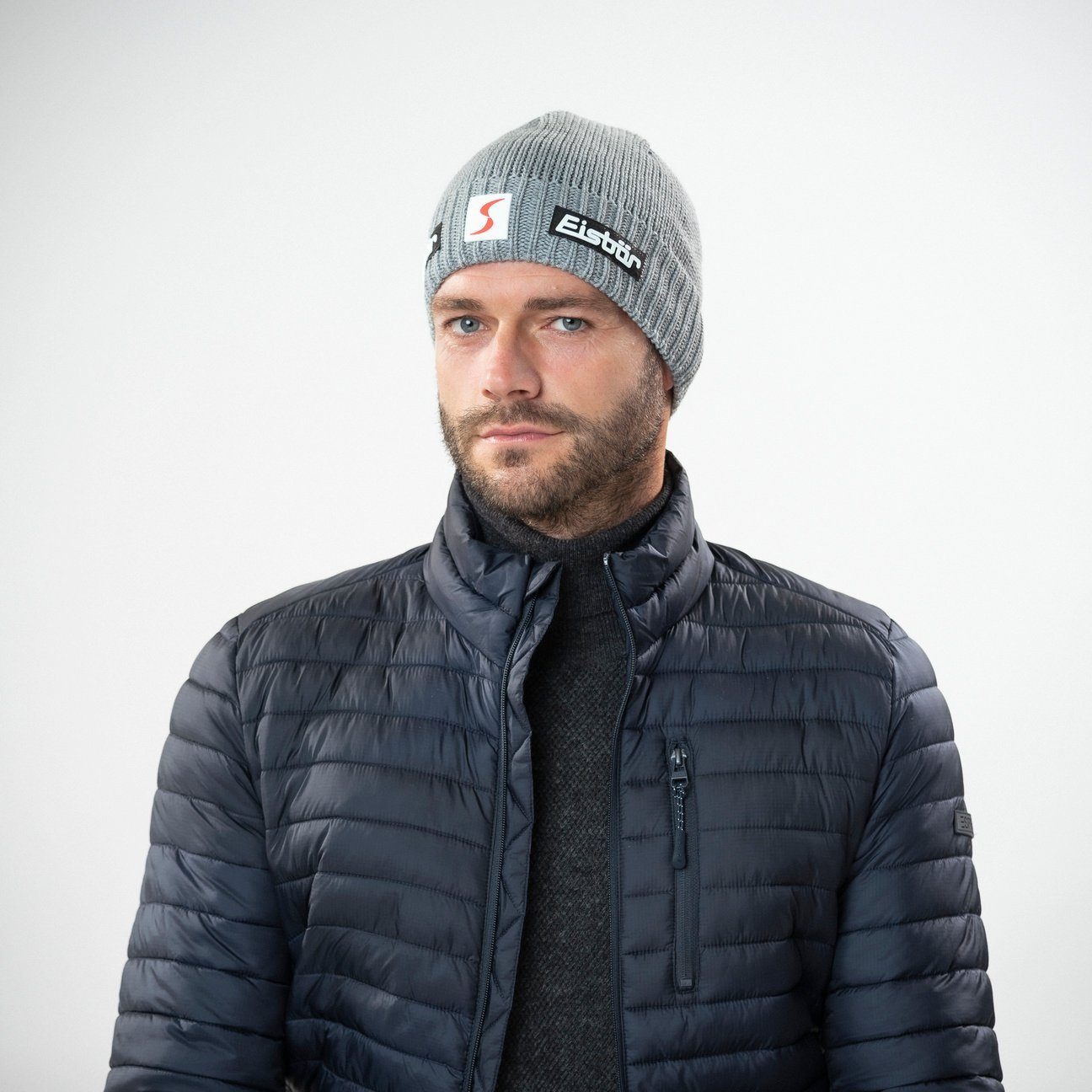 Eisbär Beanie (1-St) mit Beanie EU in Futter, weiß the Made