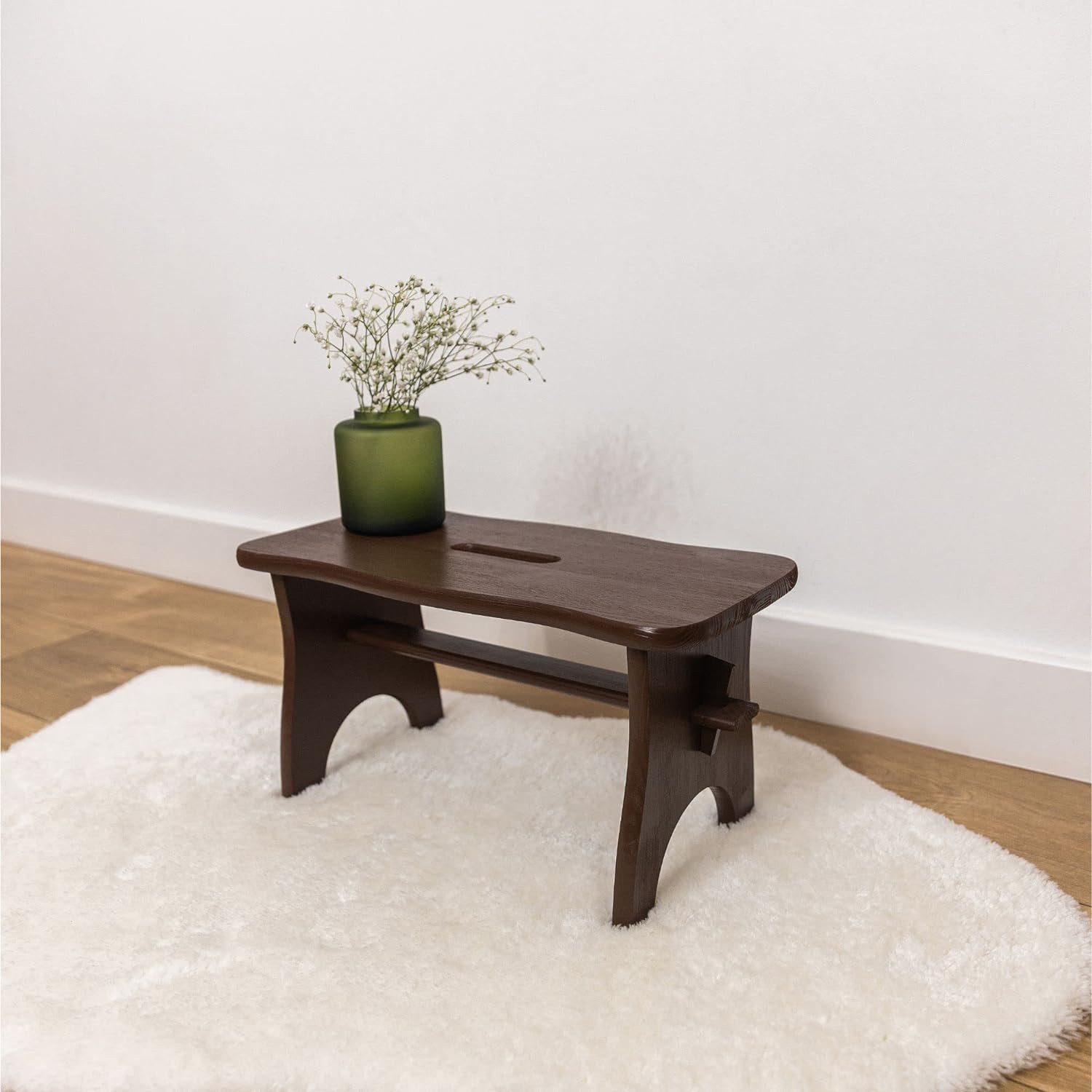 Creative Deco Fußhocker Fußbank Holz 38 günstig online kaufen