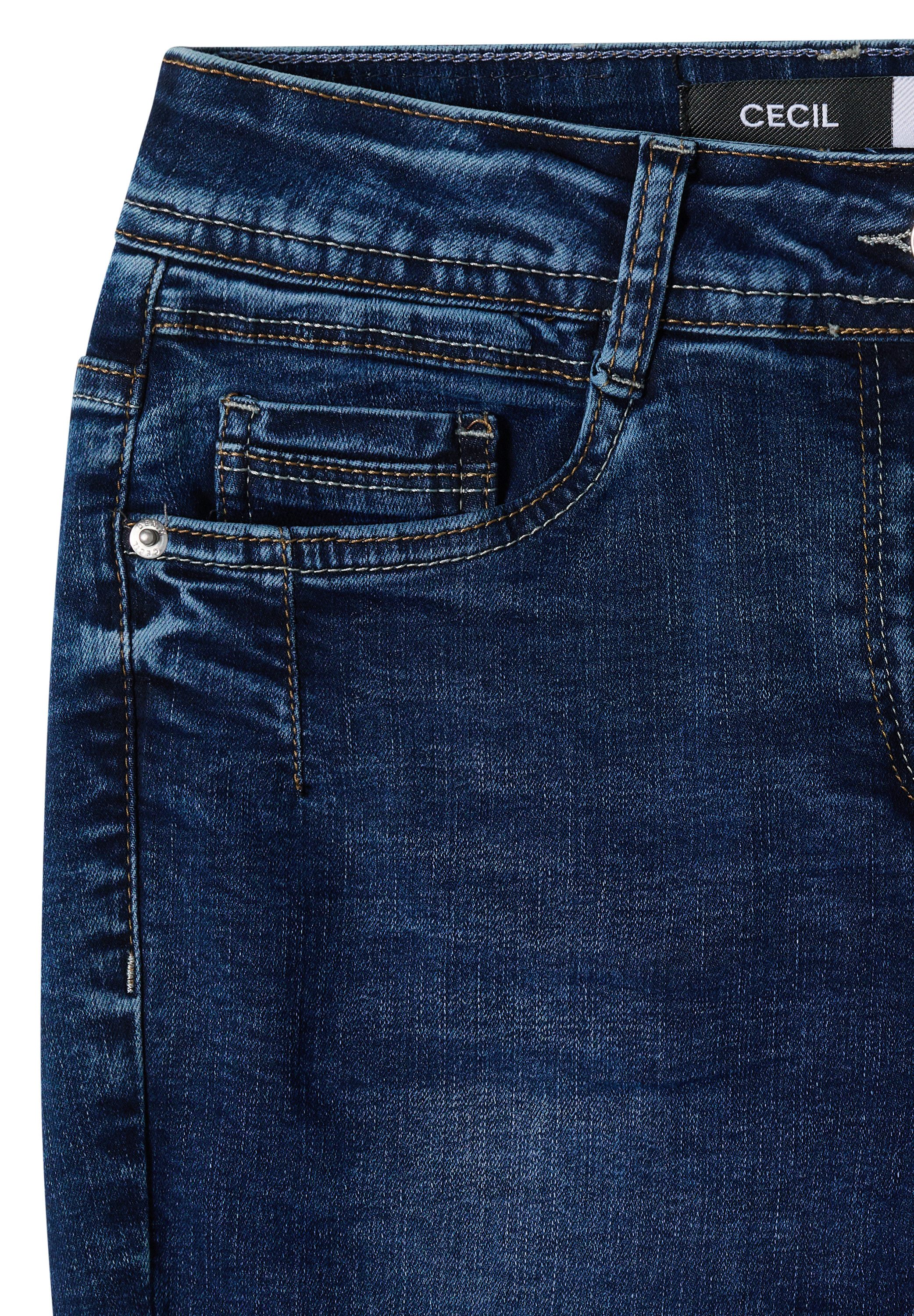 CECIL Slim-fit-Jeans High Waist – Bild 3 von 5