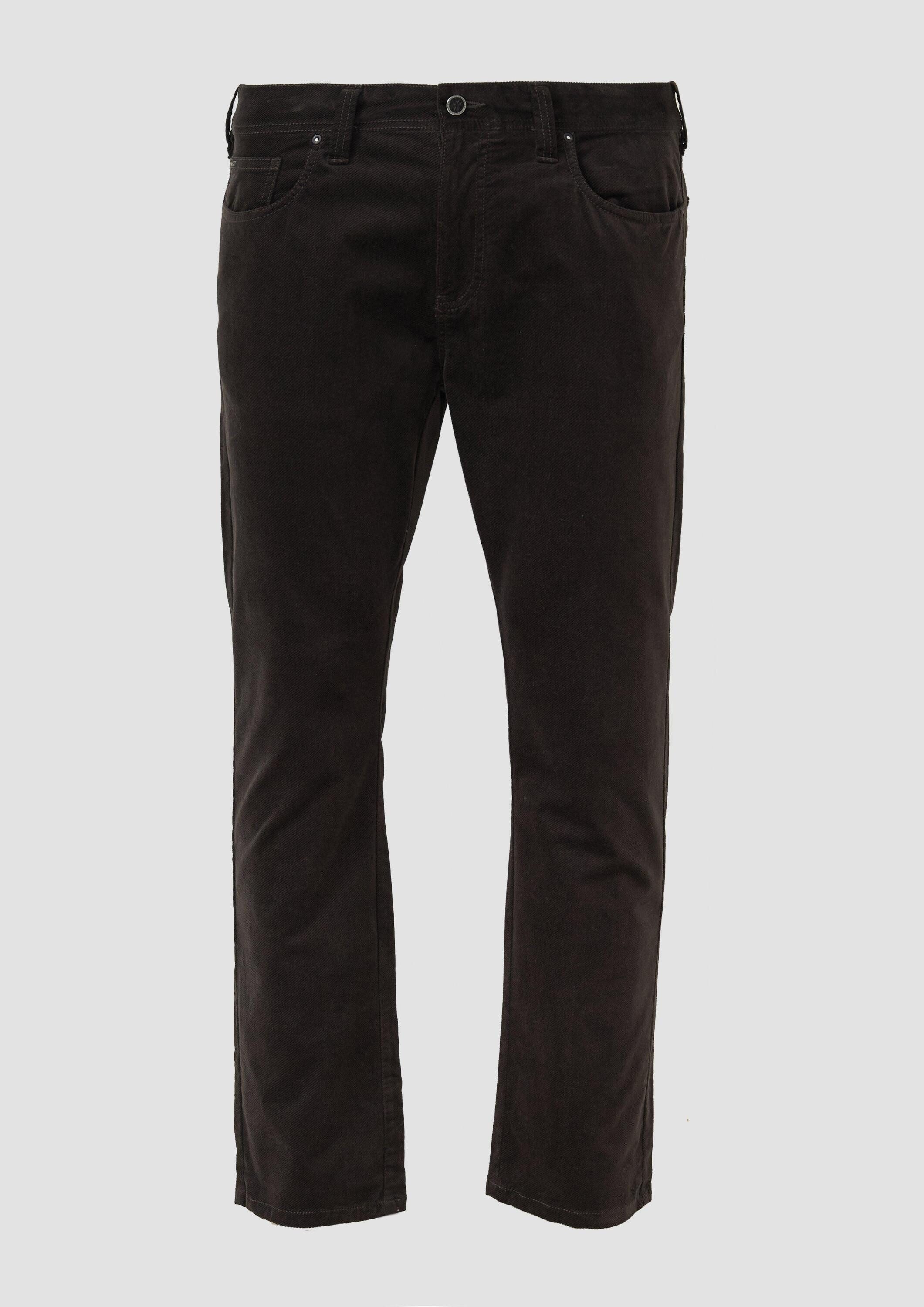 s.Oliver Chinos Hose CASBY Regular Fit: Hose aus diagonalem Feincord mit geradem Bein