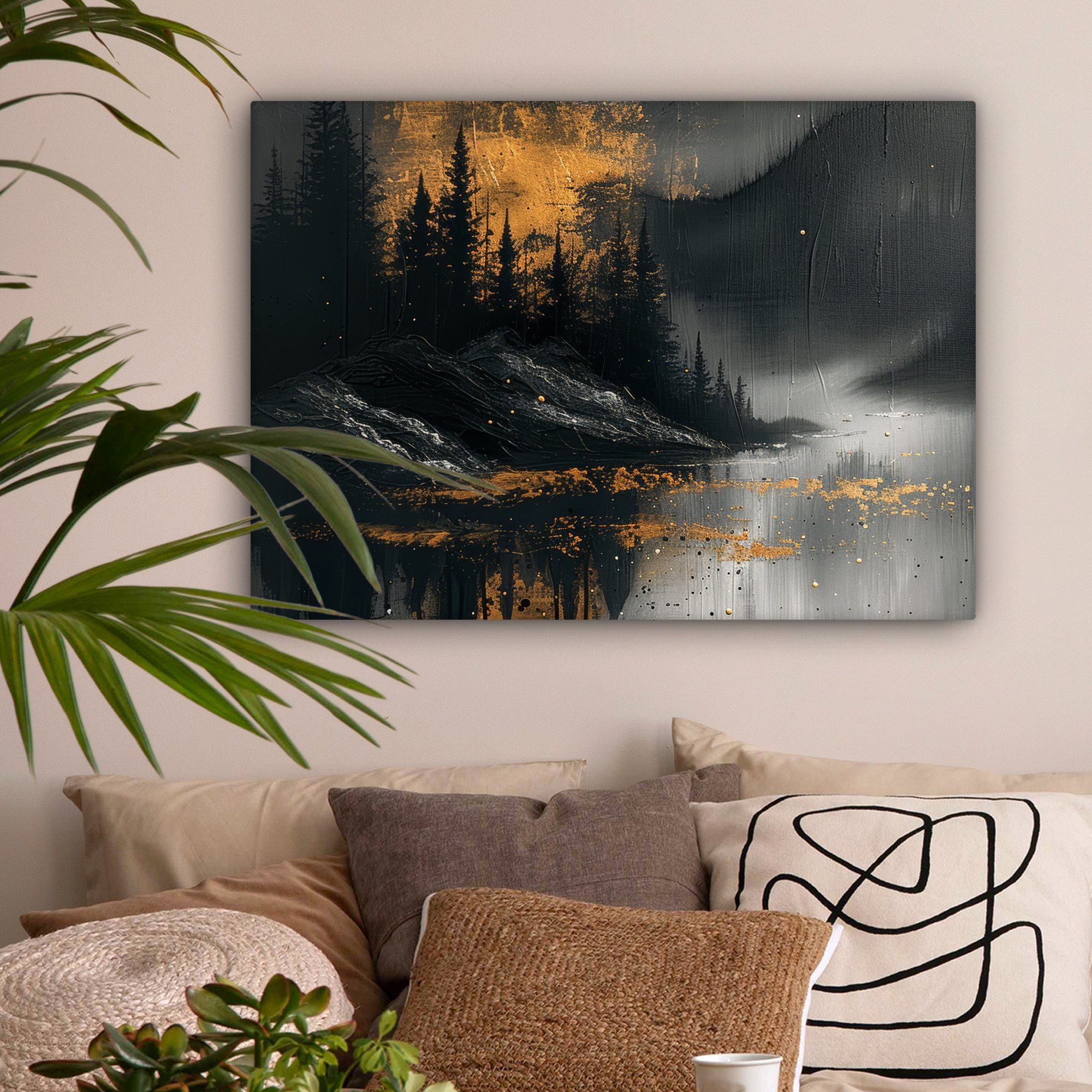 OneMillionCanvasses® Leinwandbild Natur - Abstrakt - günstig online kaufen