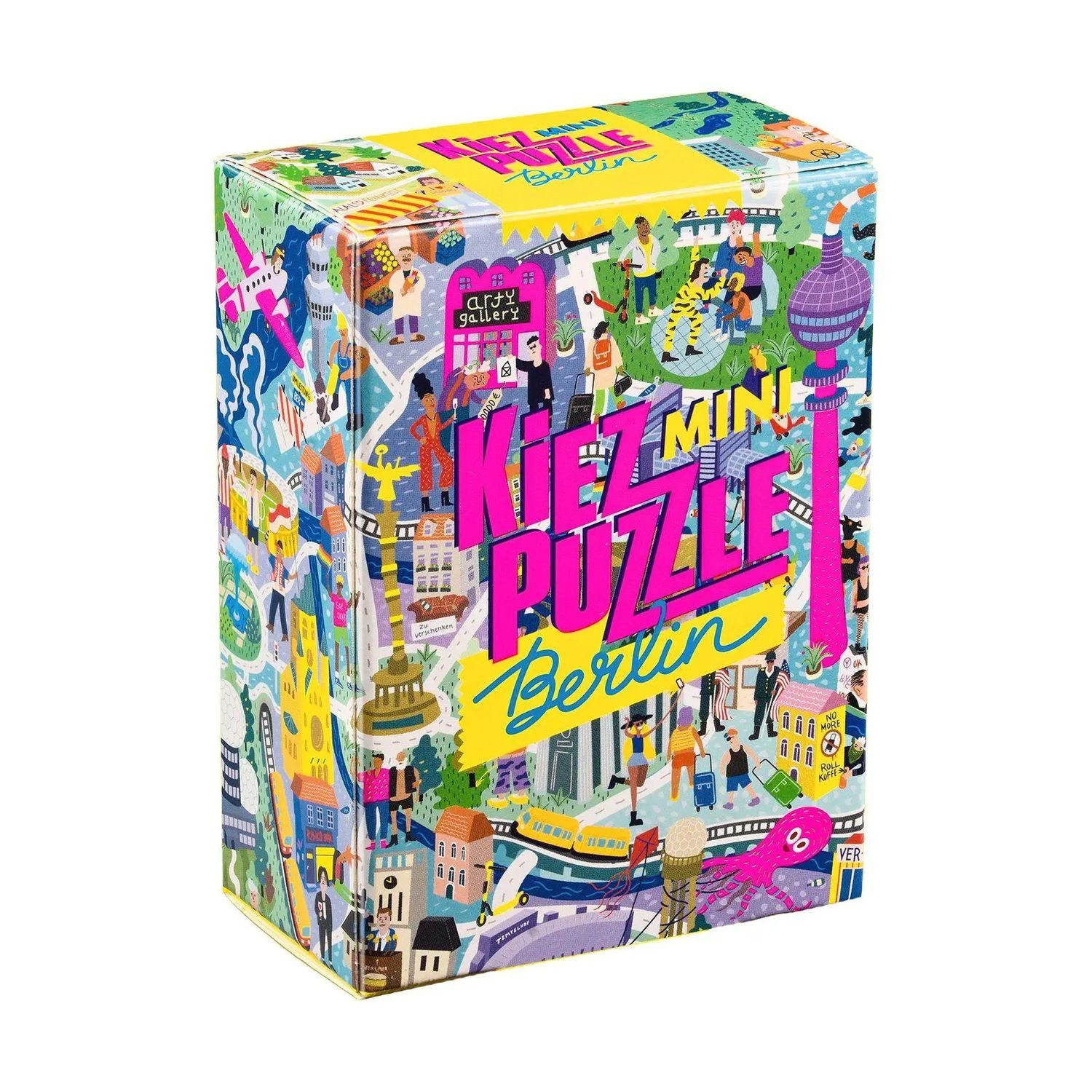 Studio Hamburg Puzzle Mini Kiezpuzzle Berlin - 54 Teile, 54 Puzzleteile