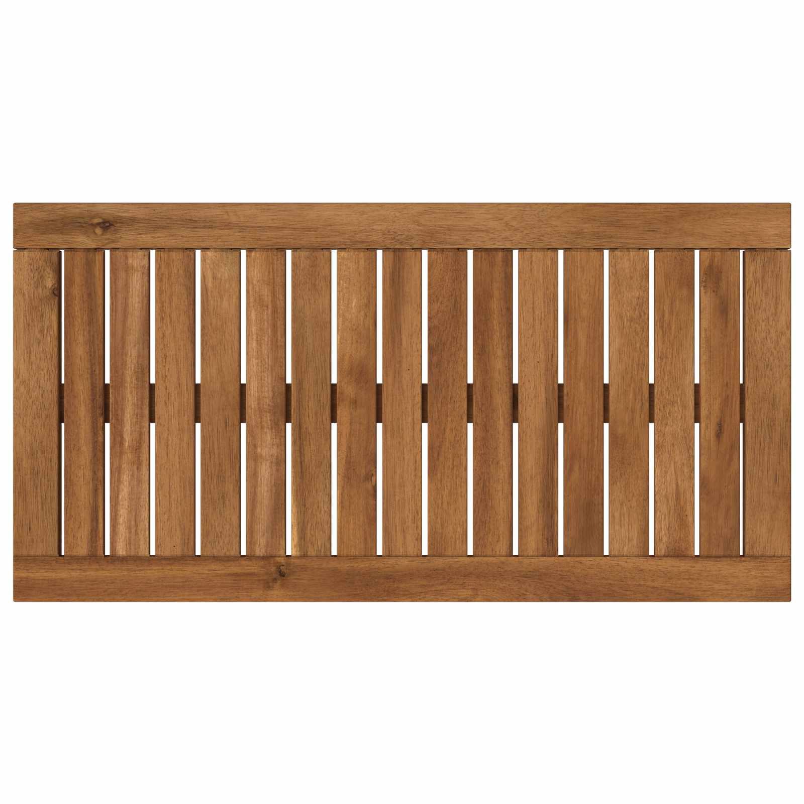 vidaXL Tischplatte 685 x 35 x 2 cm Tischplatte 68,5x35x2 cm Rechtwinklig Massives Akazien
