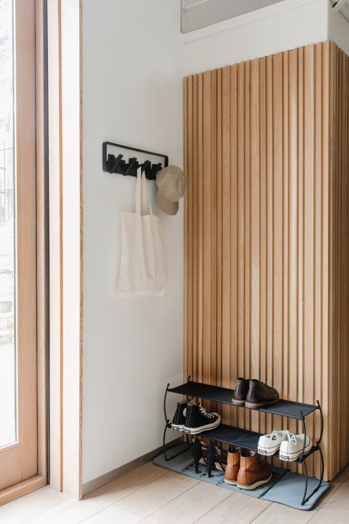 Umbra Garderobenhaken Skyline Garderobenhaken mit 5 beweglichen Haken, Befestigungsart: Wandmontage