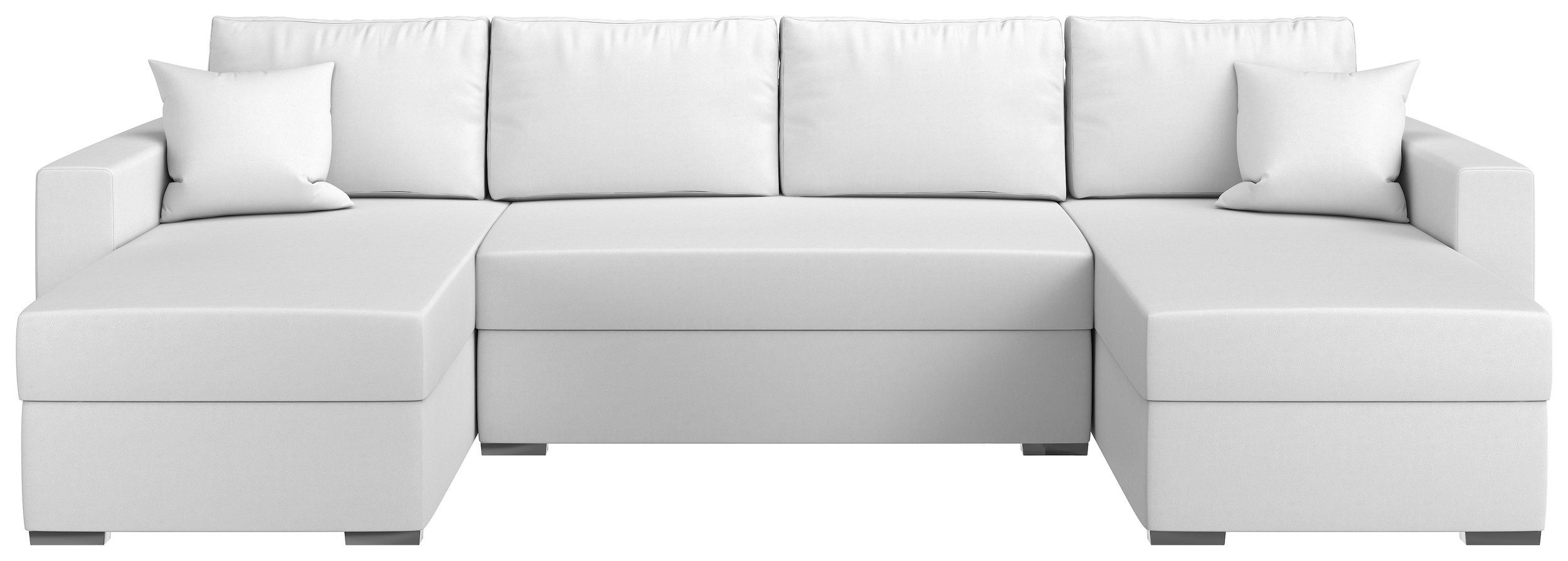 Sofa, U-Form, Rubicon, Kissen, Klassisch Stylefy Raum inklusive Wohnlandschaft im stellbar, Bettkasten, mit Bettfunktion Sitzkomfort, frei Design und
