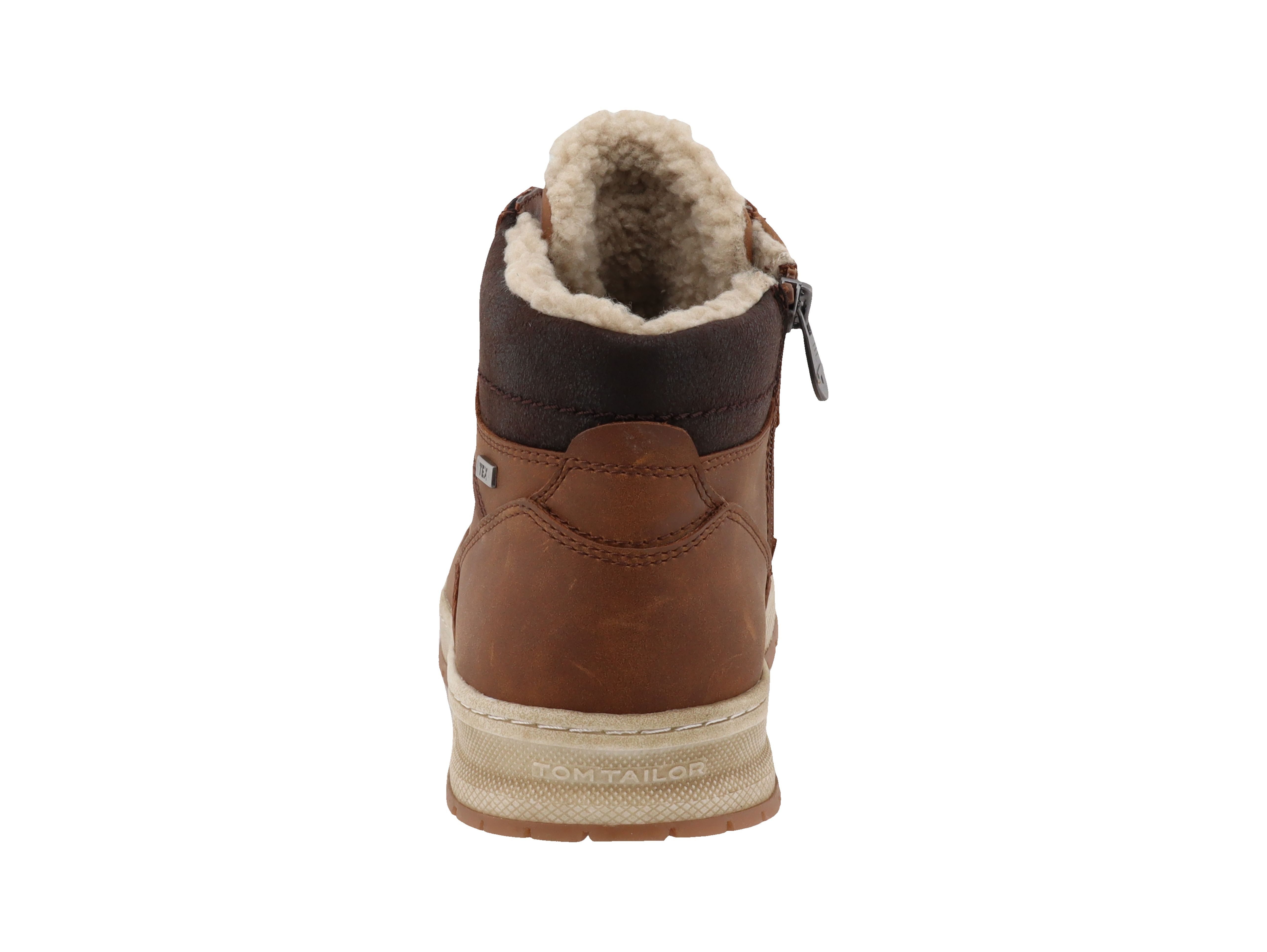 TOM TAILOR Winterboots, Plateau, Schnürboots, High Top-Sneaker mit Innenreißverschluss