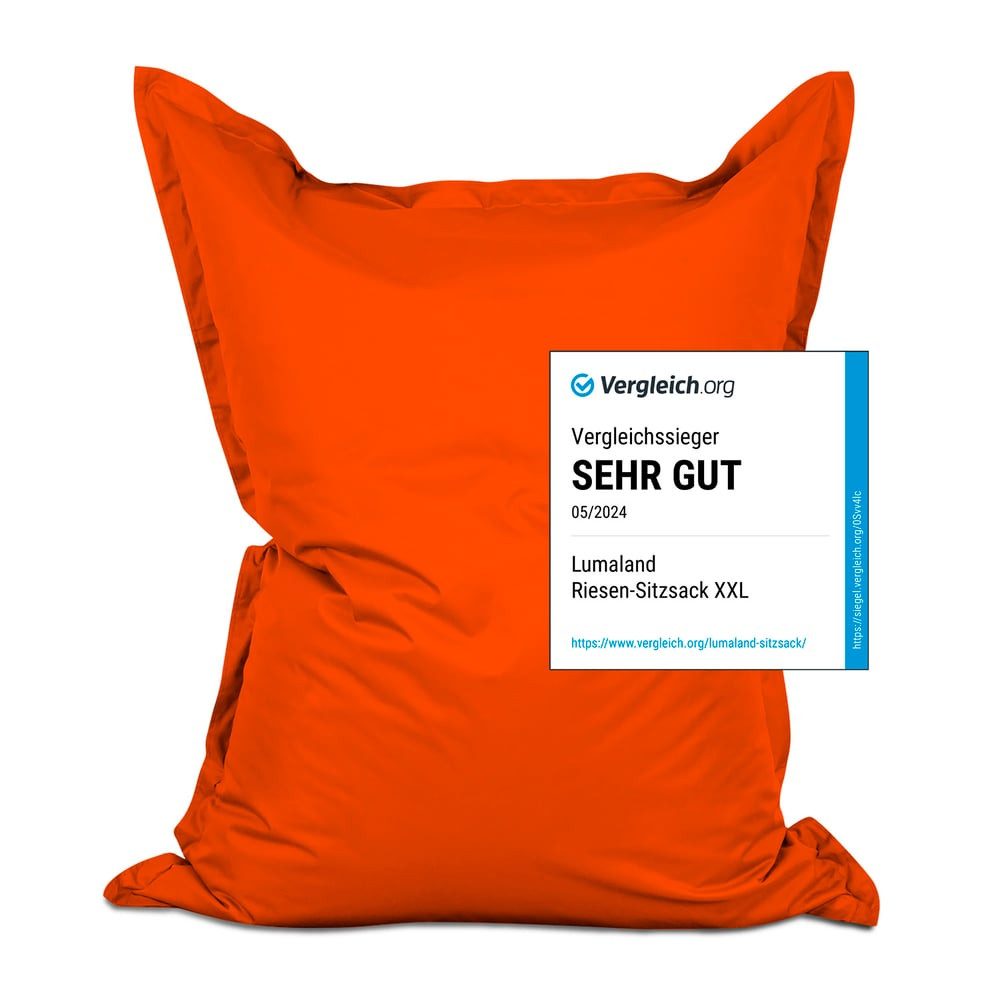 Lumaland Sitzsack XXL Bean Bag Riesen-Sitzkissen günstig online kaufen