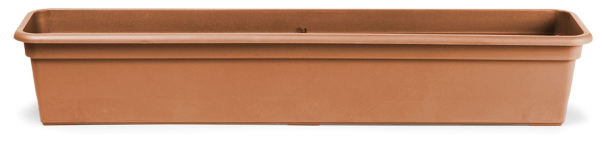 Floralo e. K. Balkonkasten aus Kunststoff, eckig, terracotta