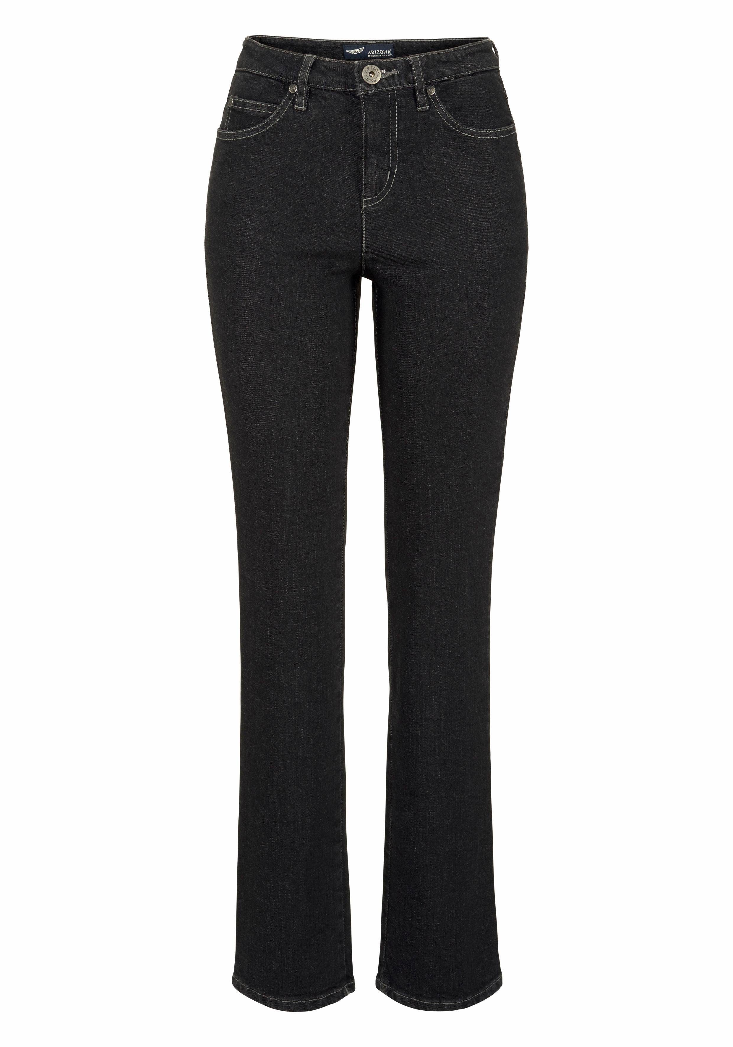 Arizona Gerade Jeans Comfort-Fit High Waist – Bild 5 von 5