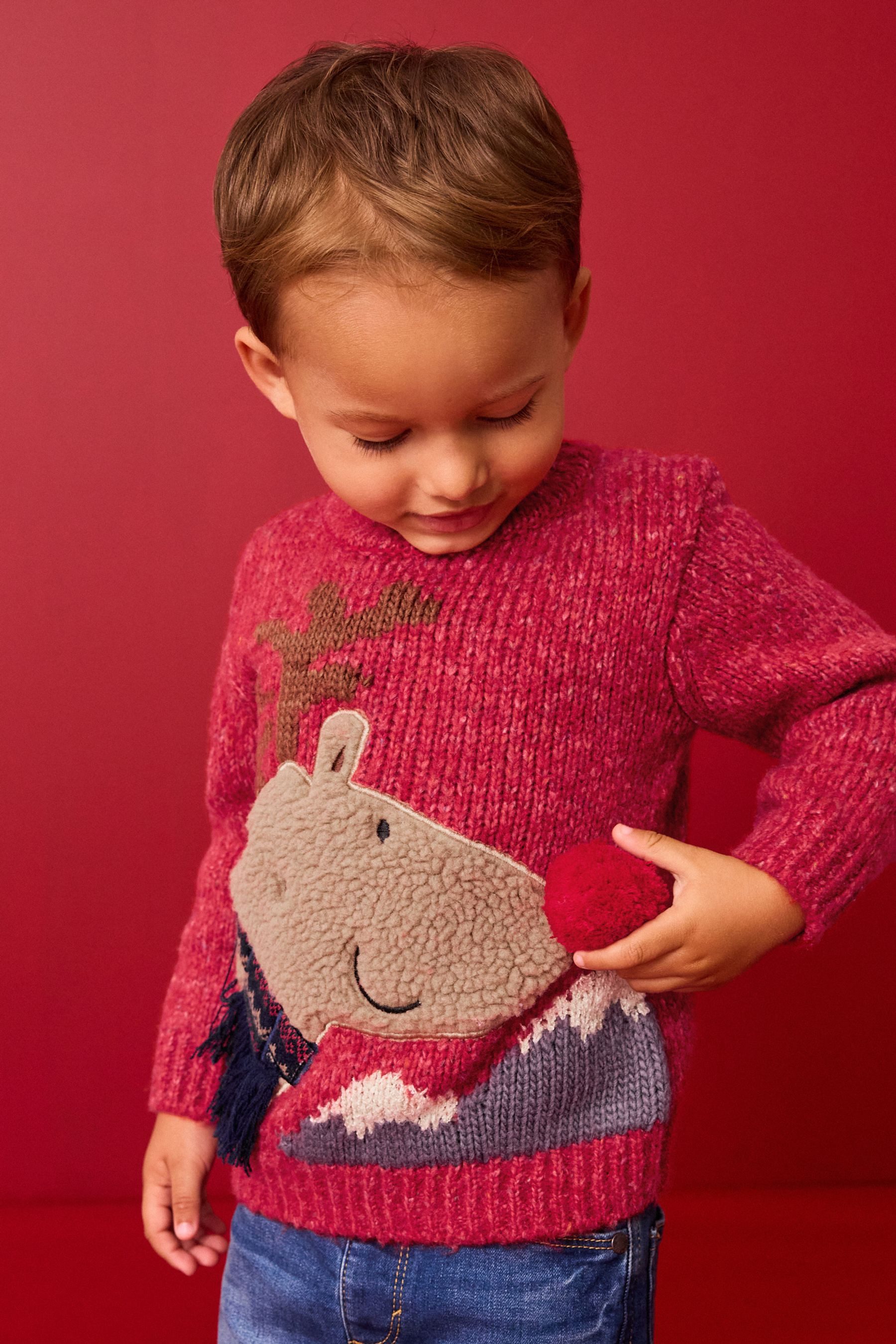 Next Strickpullover Weihnachtspullover (1-tlg)