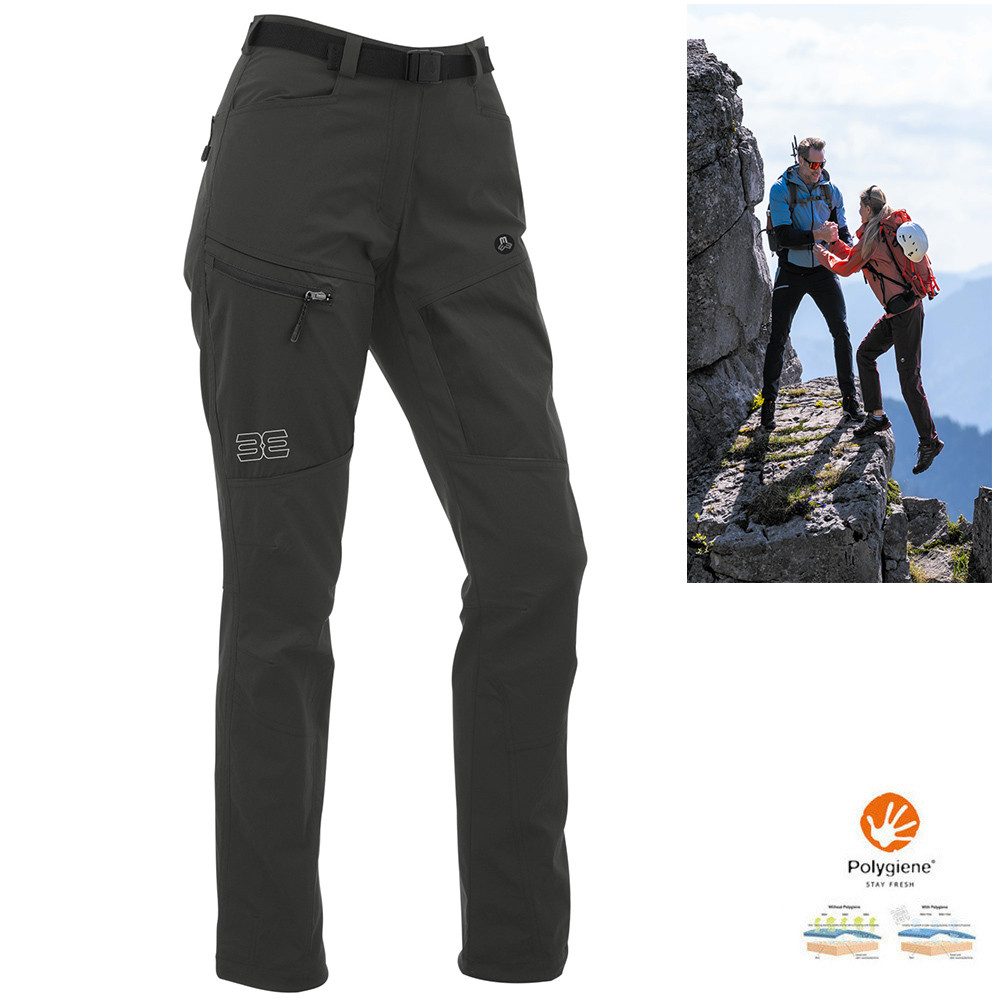 Maul Leggings Maul - Damen Trekkinghose Astoria 3XT Wanderhose, schwarz