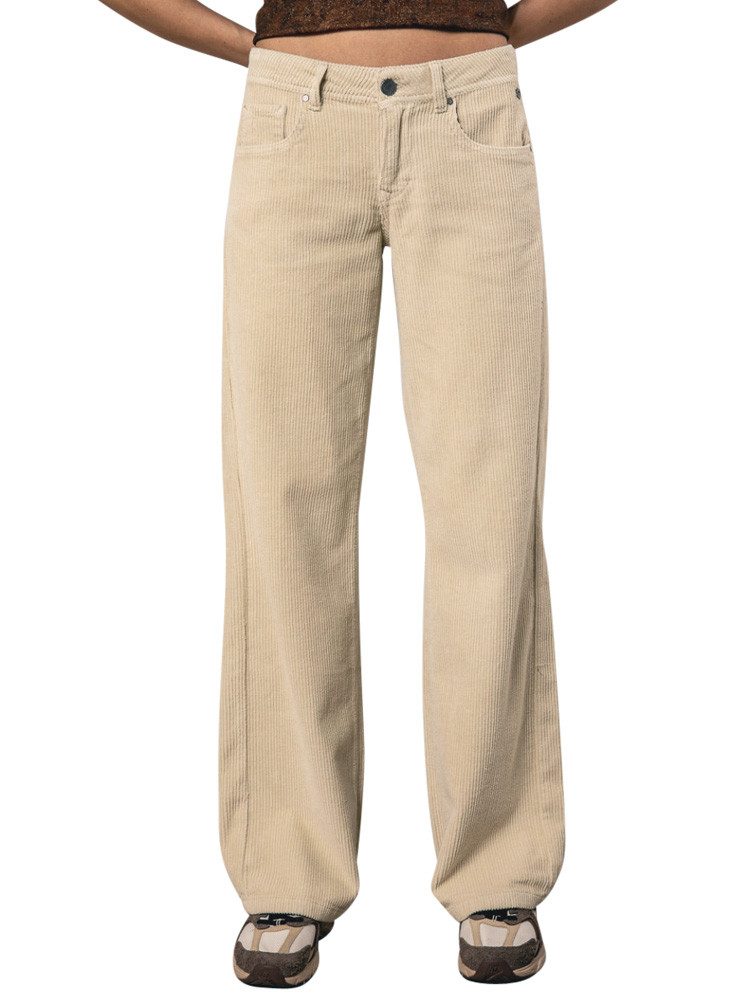 Freeman T. Porter Schlaghose Agatha Veluto Cordhose overcast