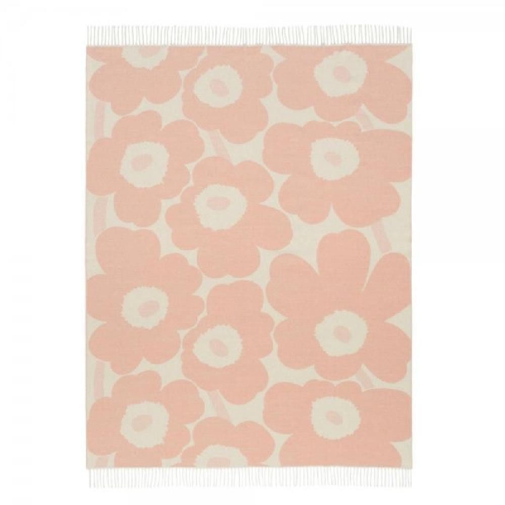 Wohndecke Decke Unikko Pink (130x180cm), Marimekko
