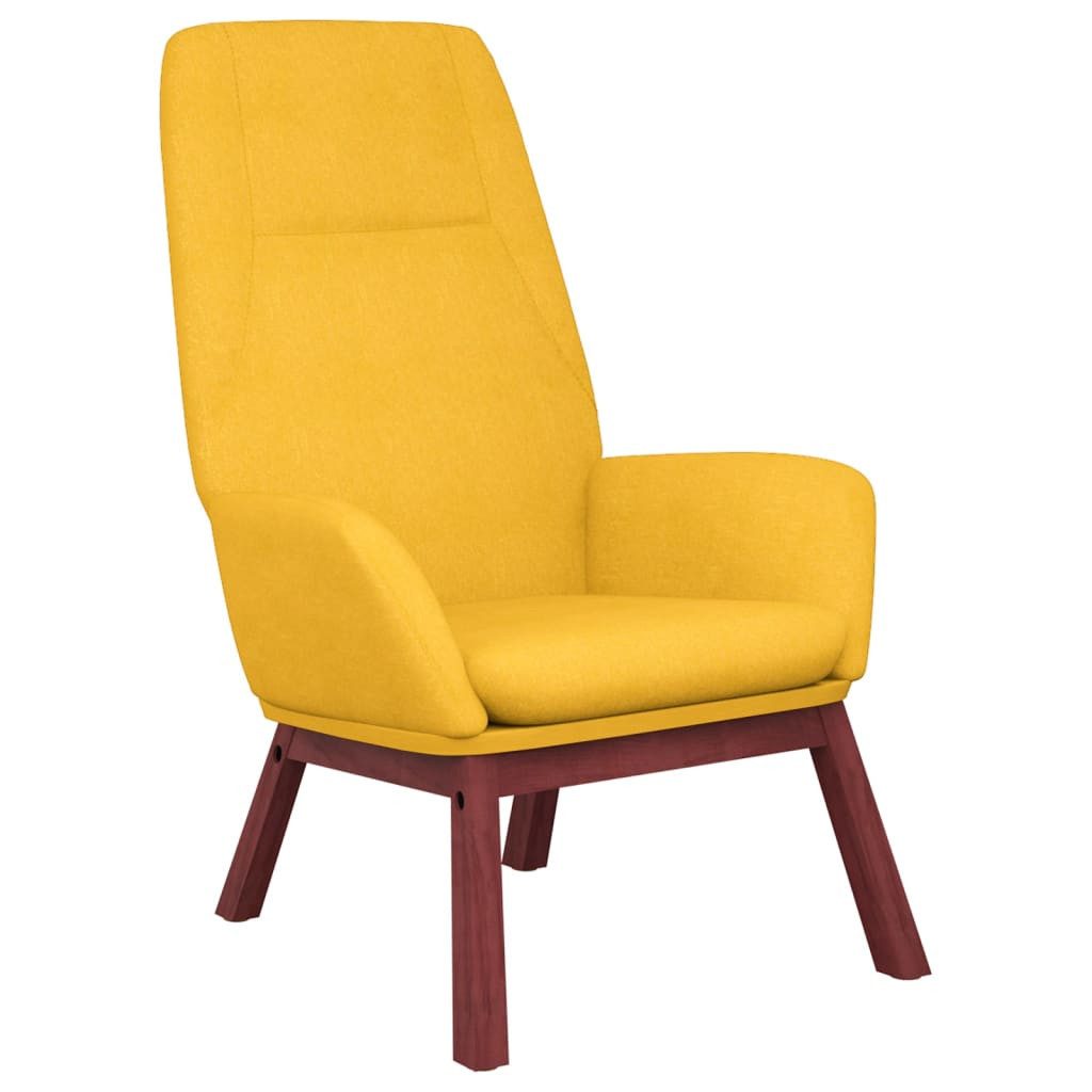 vidaXL Sessel Relaxsessel Senfgelb Stoff (1-St) günstig online kaufen