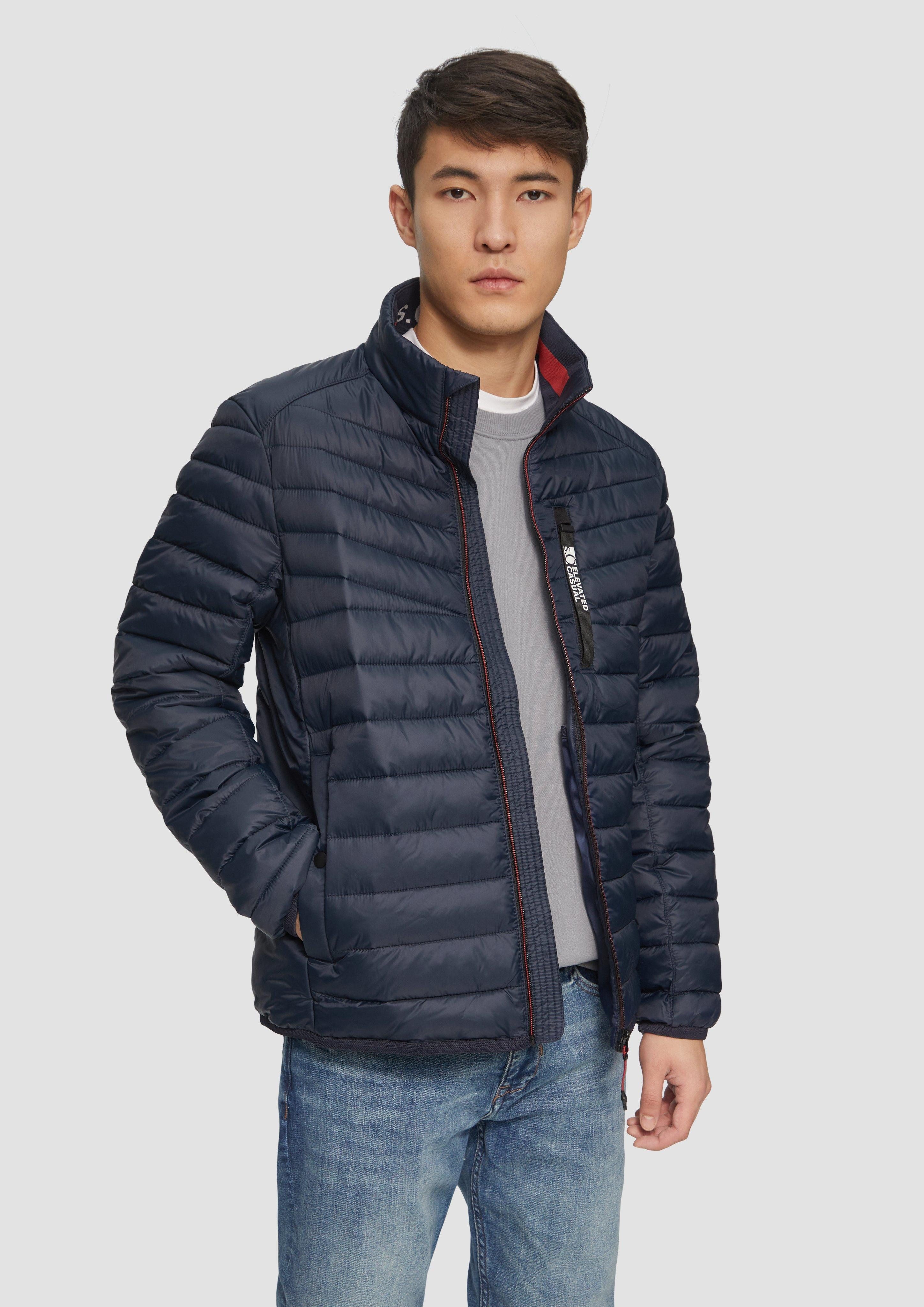 s.Oliver Allwetterjacke Steppjacke mit sportiven Kontrastdetails günstig online kaufen