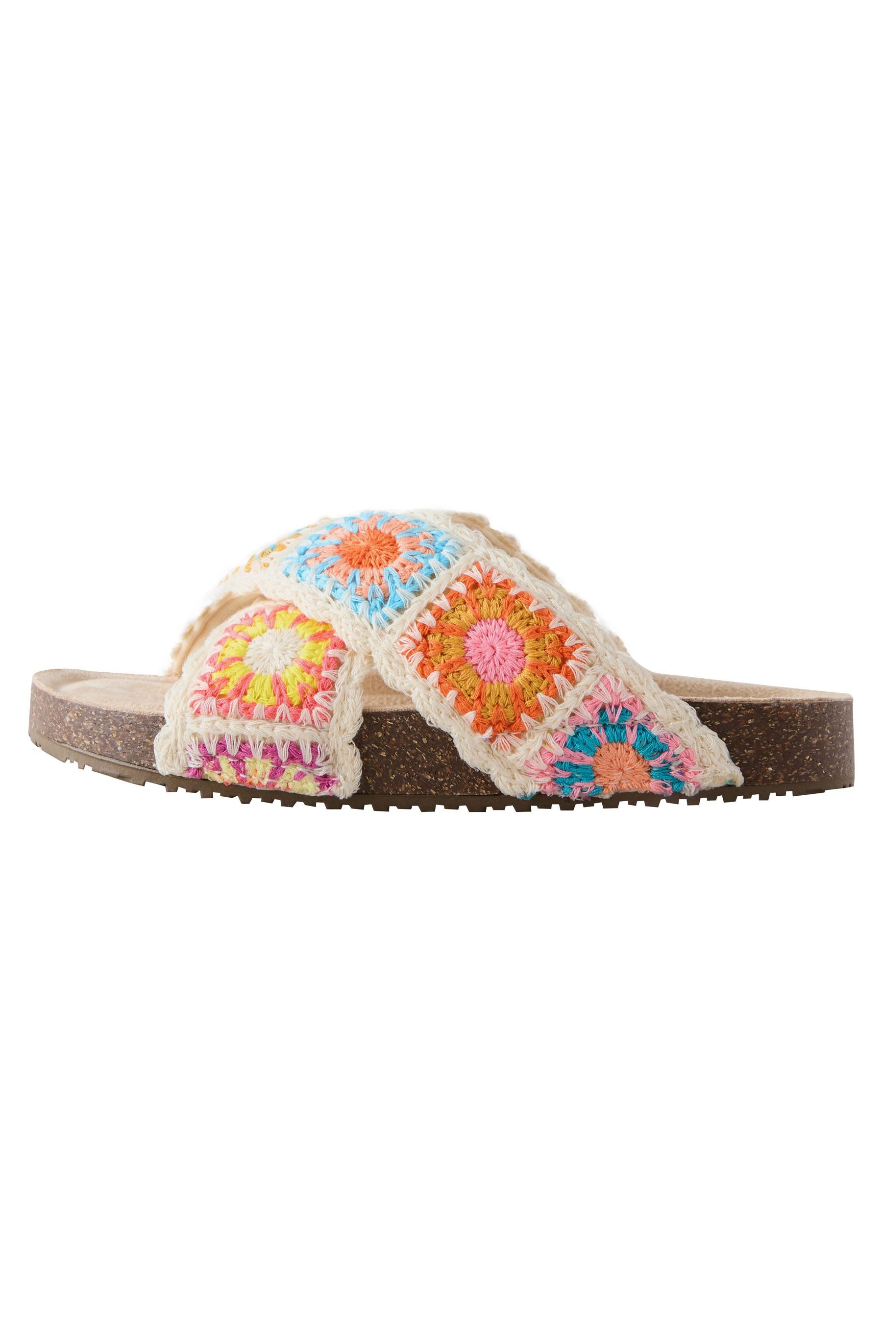 Next Schlupfsandalen mit Kork-Fußbett Sandale (1-tlg)