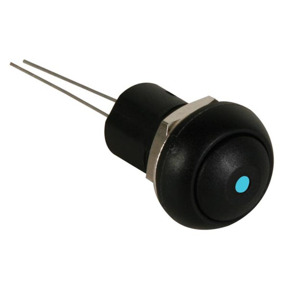 Velleman MINI-DRUCKSCHALTER - BLAUE LED - 1P SPST AUS-EIN Labor-Netzteil