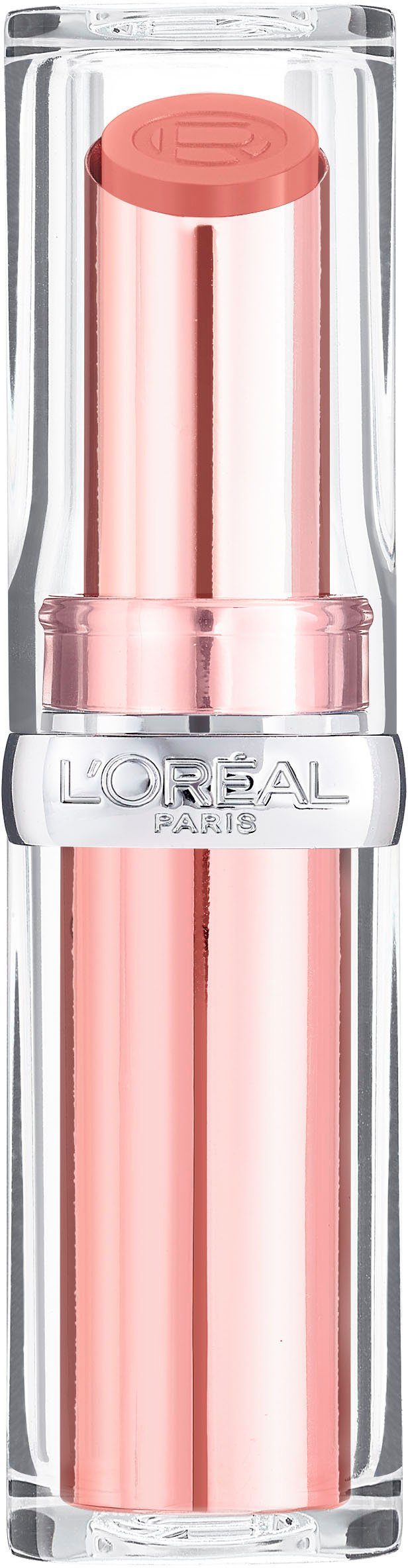 L'ORÉAL PARIS Lippenstift COLOR RICHE GLOW PARADIS, cremige Textur pflegt und sorgt für optisch aufgepolsterte Lippen
