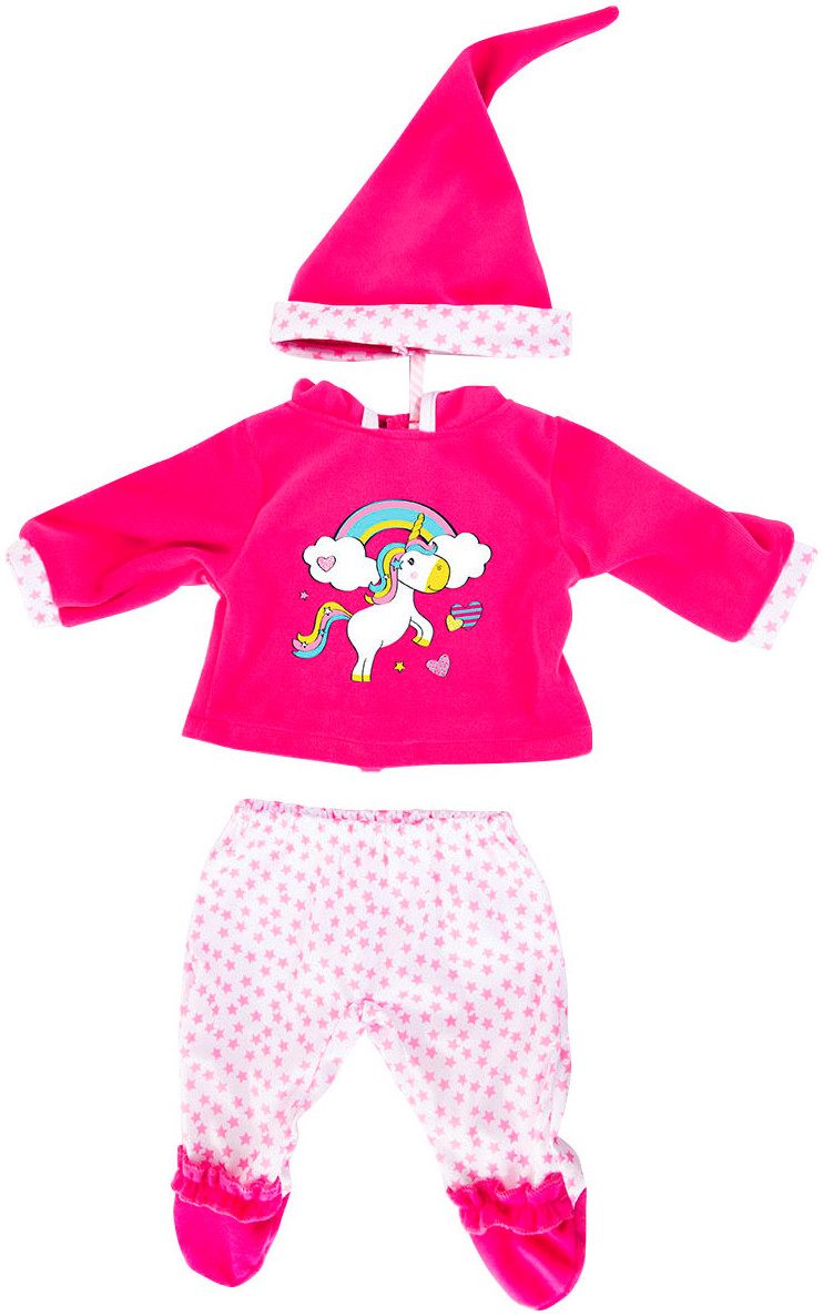 Bayer Puppenkleidung Hose Einhorn 46 cm (Set, 3-tlg) günstig online kaufen