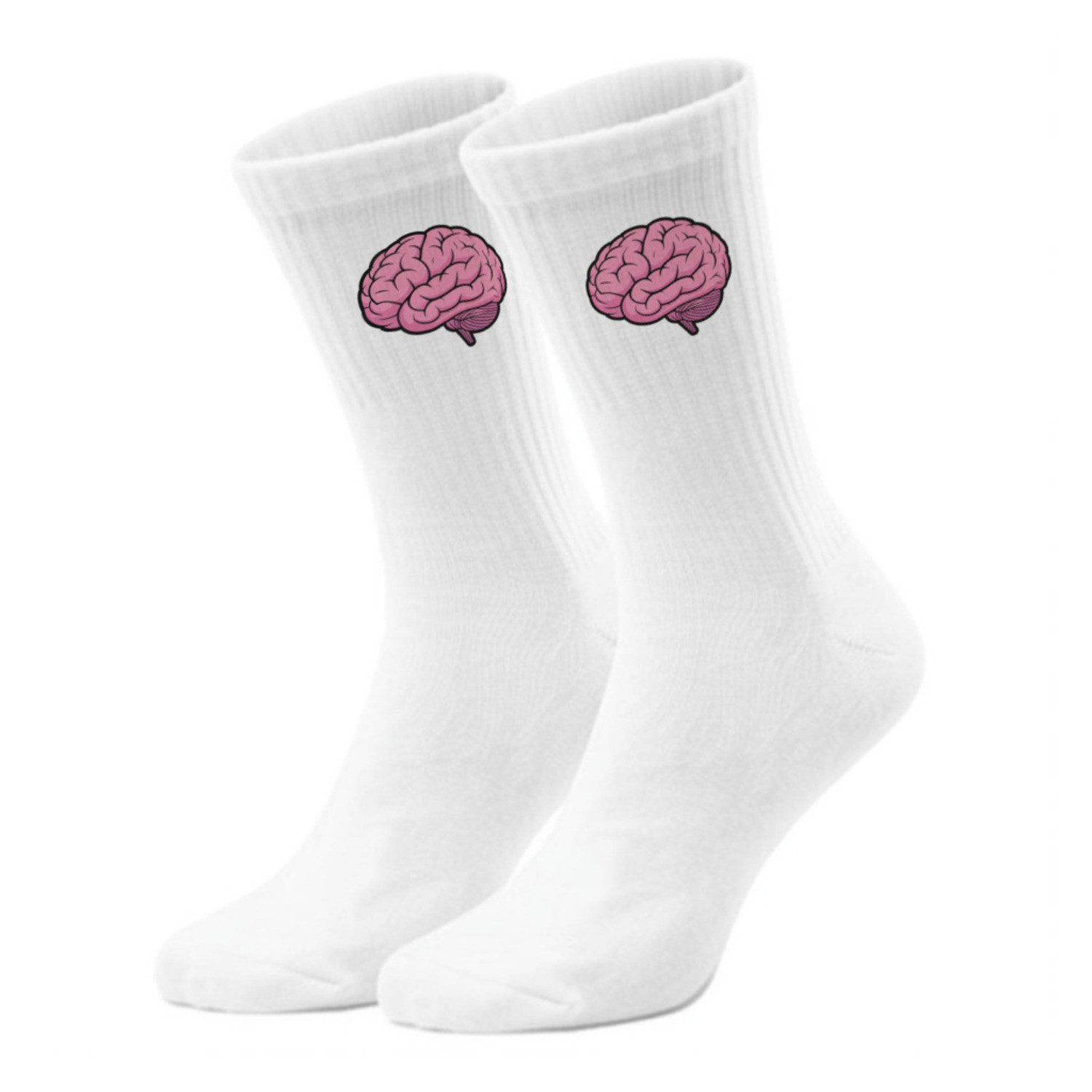 speecheese Freizeitsocken epicsocks HeartBeat Gehirn Socken in 42-46 im Paar