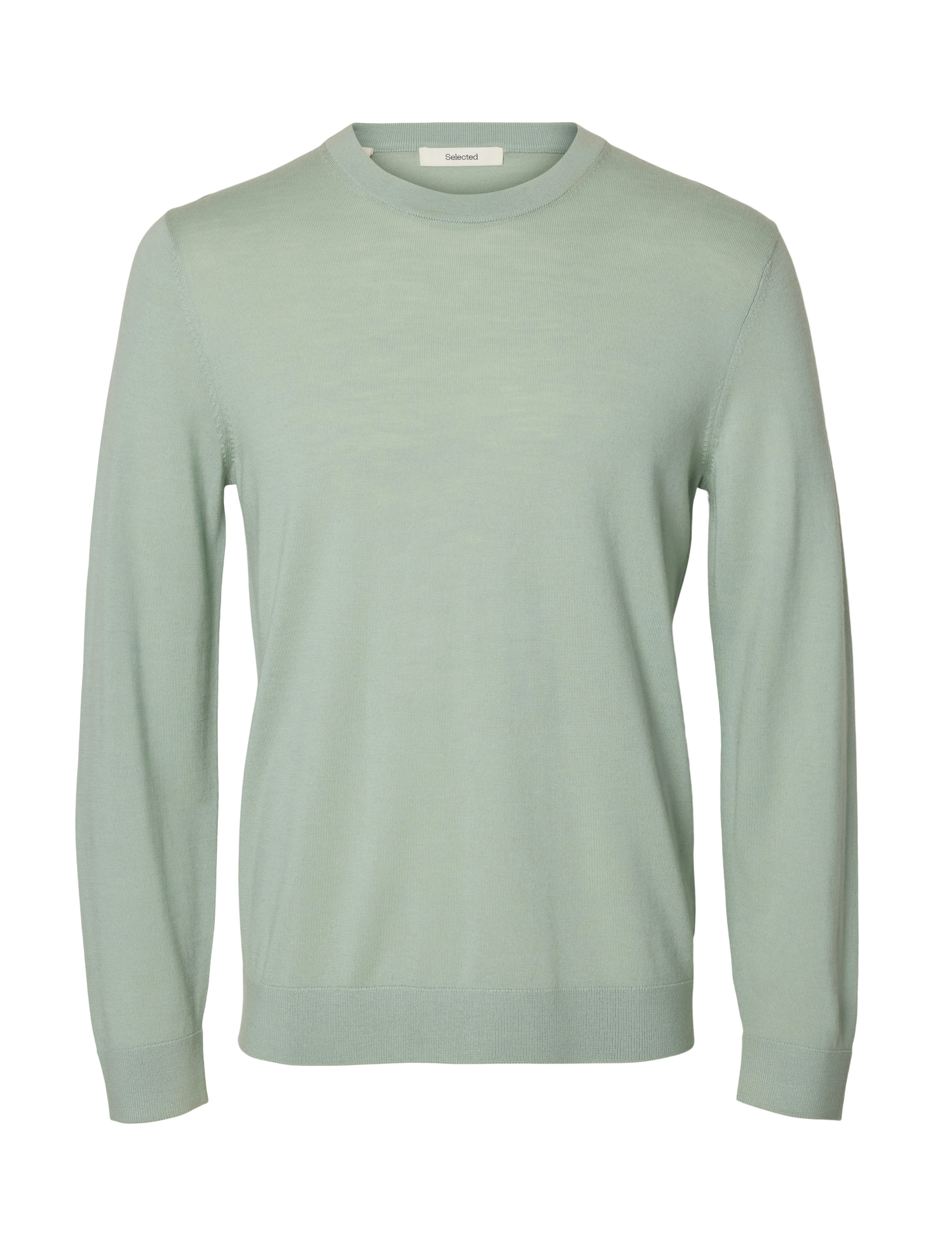 Strickpullover SLHTRAY LS KNIT MERINO CREW NECK NOOS