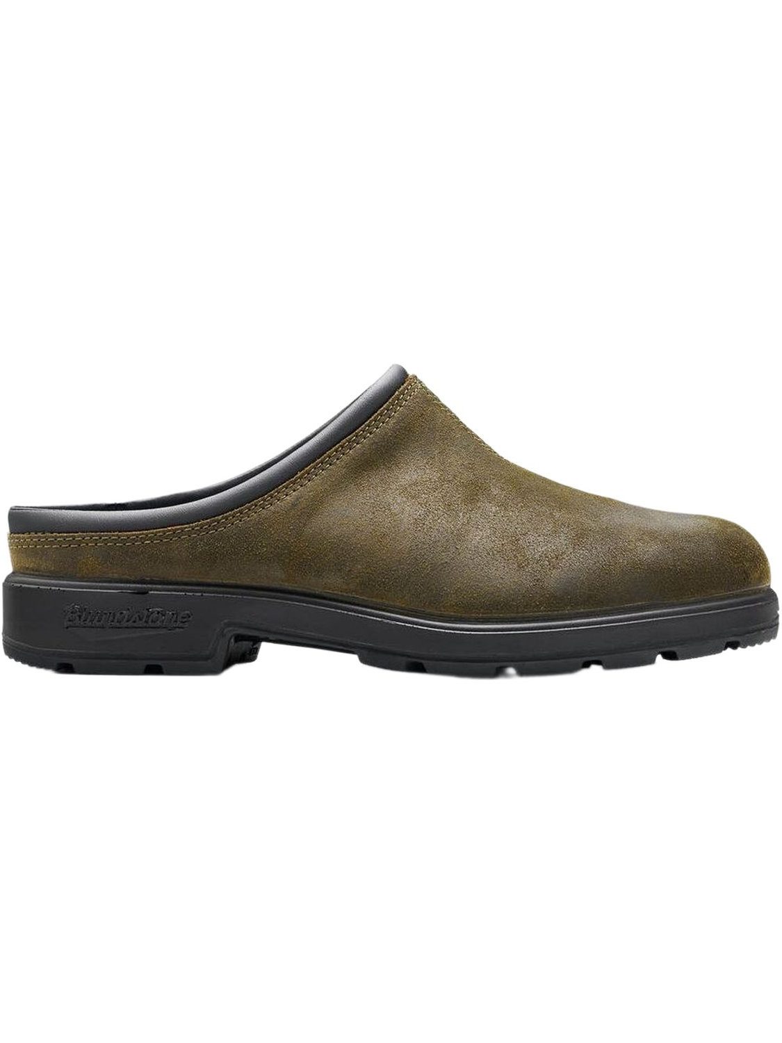 Blundstone 2423 Dark Olive Waxed Suede (Originals Clogs) Clog – Bild 2 von 2
