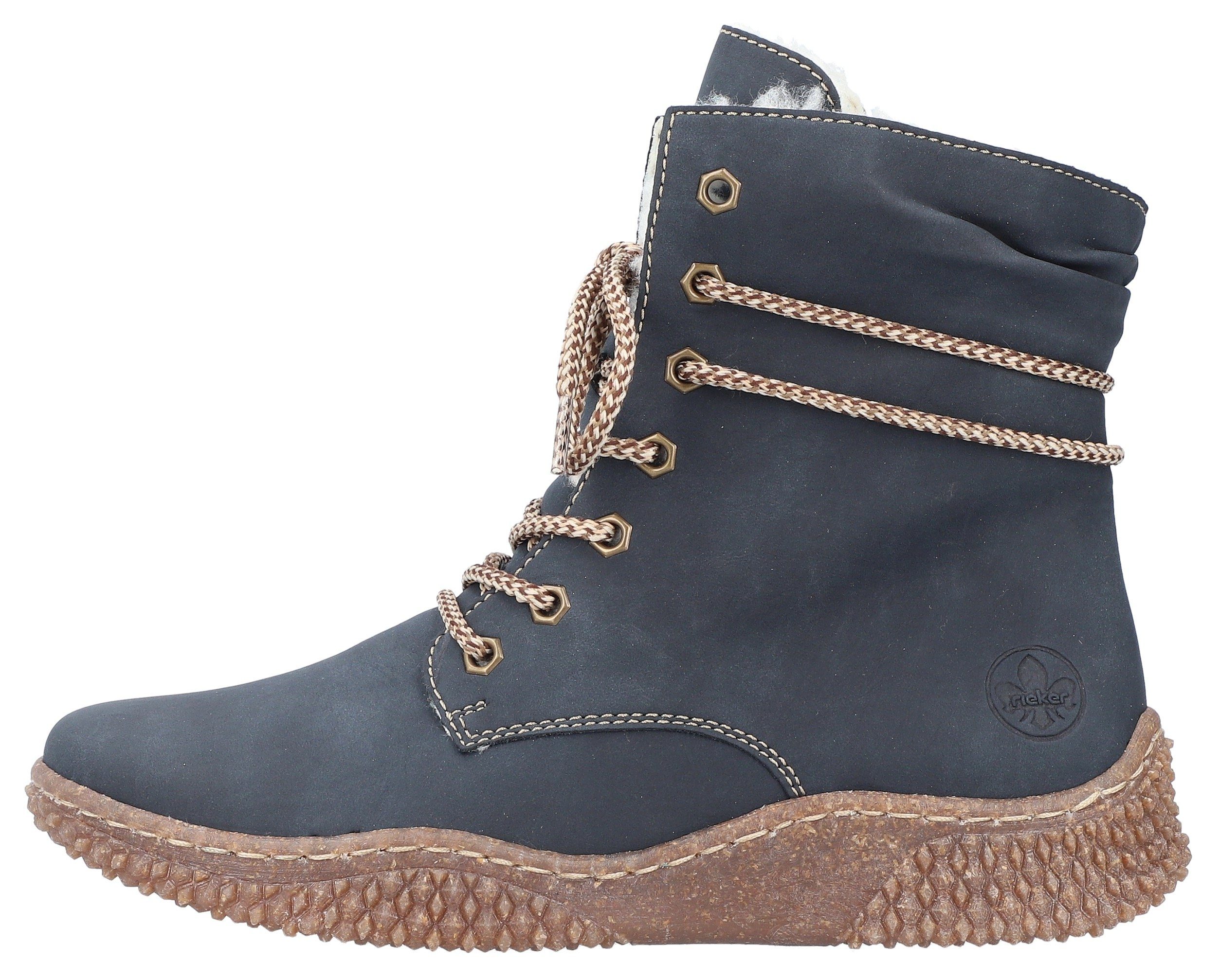 Rieker Winterboots mit modischer Profillaufsohle