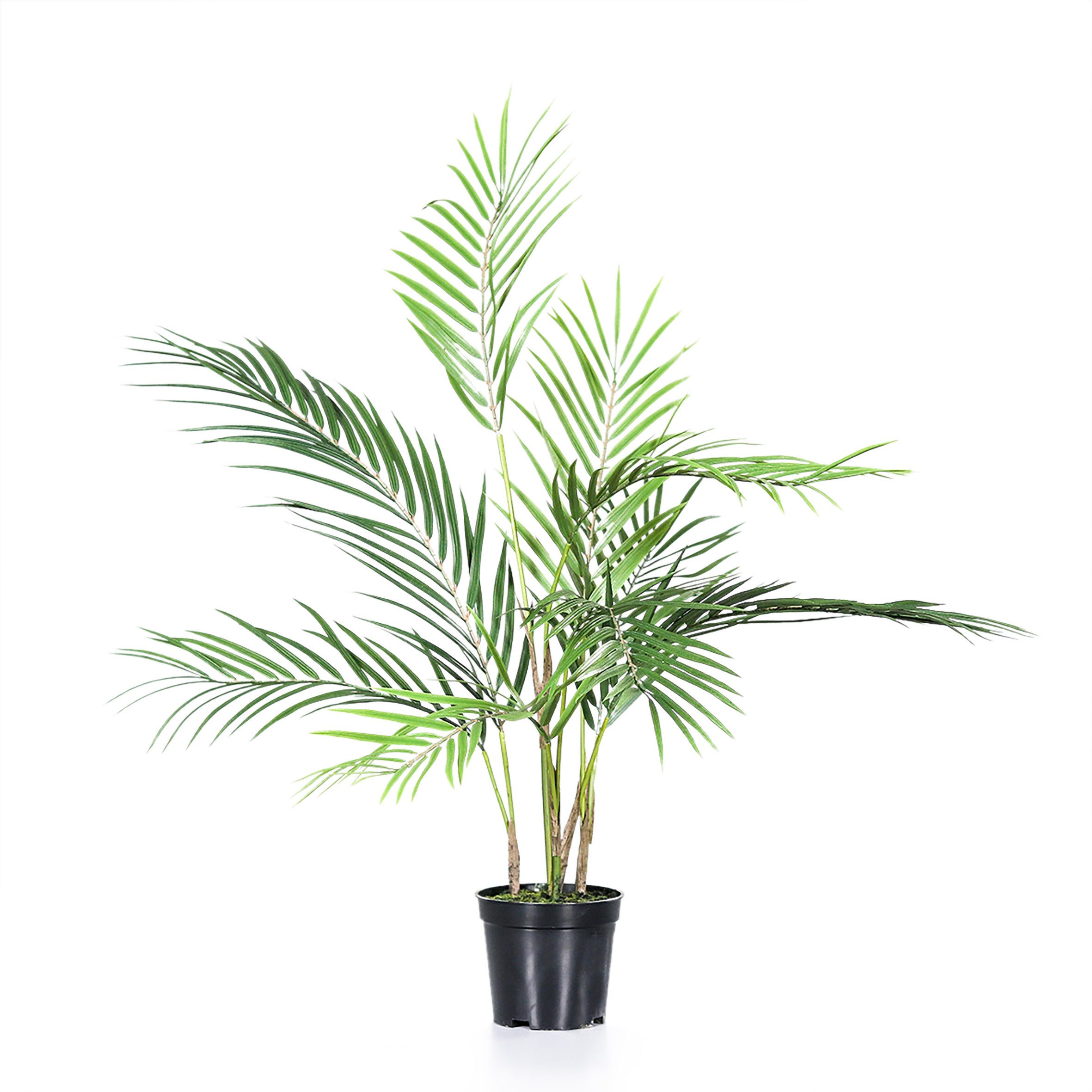 Kunstpalme Kunstpflanze im Blumentopf 75 cm - Chico Palme