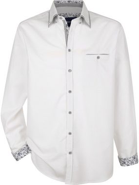 Babista Langarmhemd FLOREVETTI mit Button-Down-Kragen