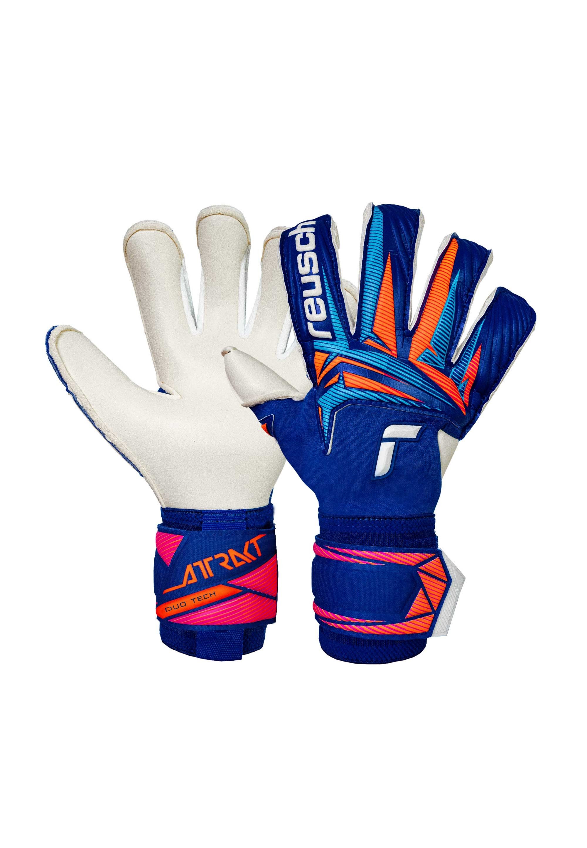 Reusch Torwarthandschuhe Attrakt Duo Evolution mit Profi-Haftschaum für tollen Grip