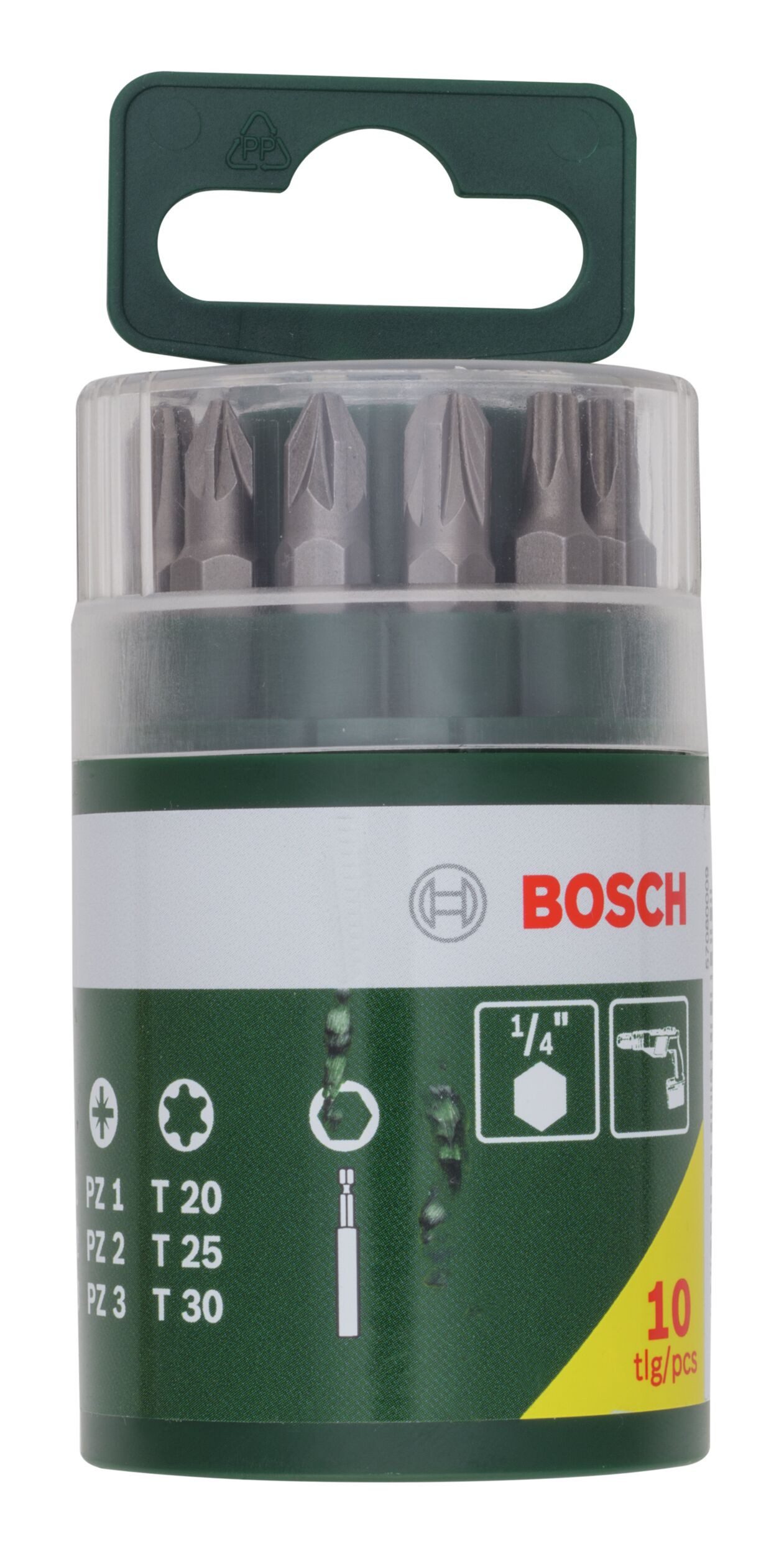 Thumbnail - BOSCH Bit-Set, 10 Teile, Schrauberbit inkl. Torx, 10-teilig