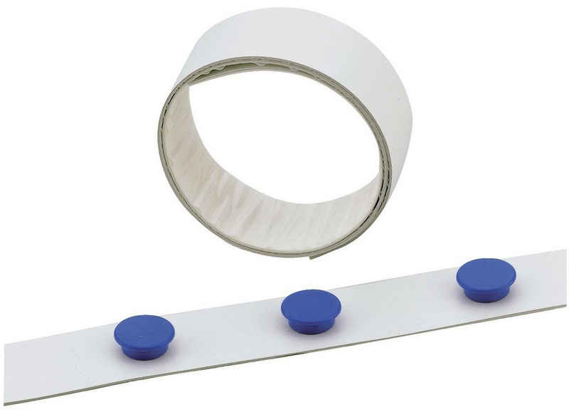 DURABLE Handgelenkstütze DURABLE Magnetband selbstklebend 3,5cmx500cm weißes Band