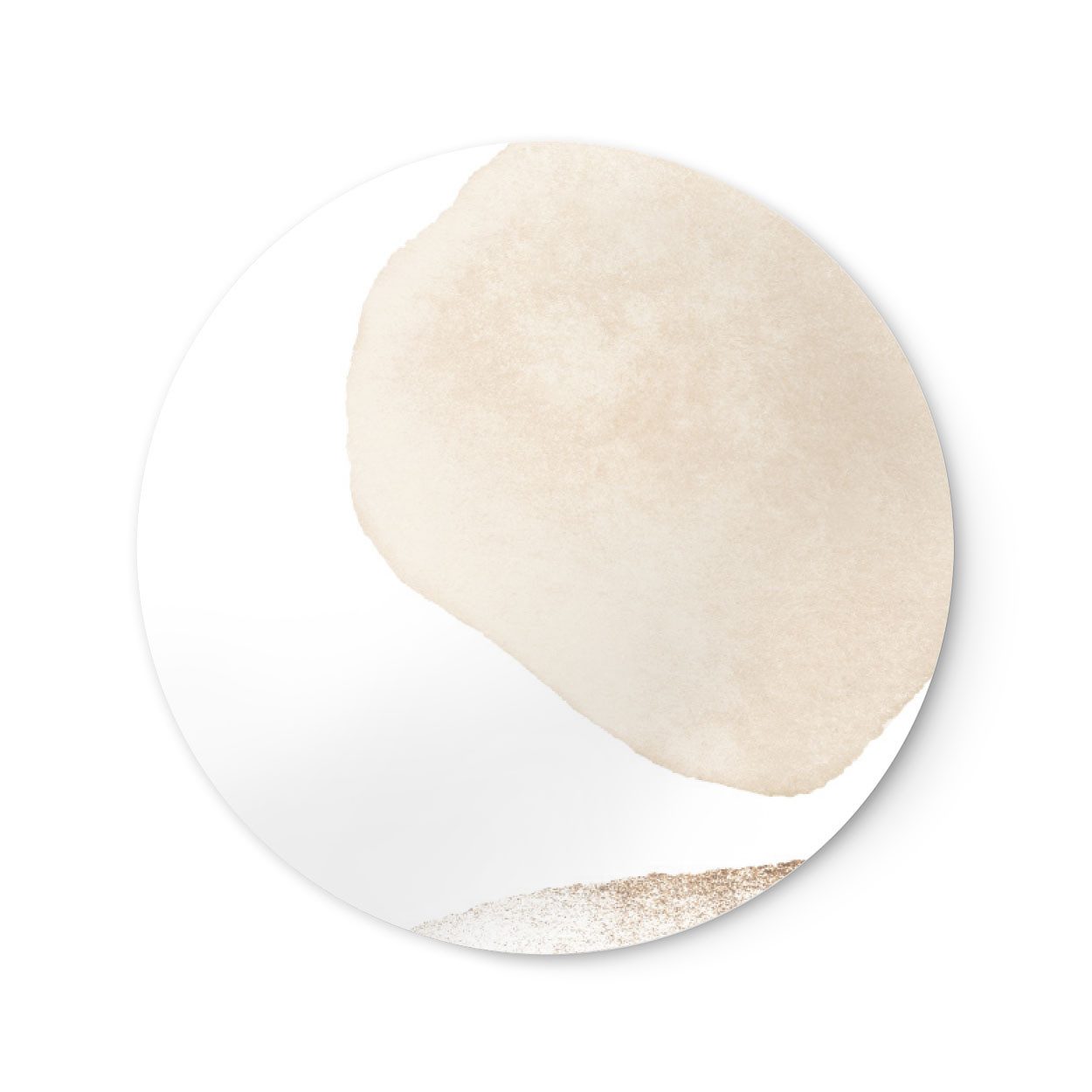 NORDEULE Etiketten zum Beschriften & Beschreiben Beige, ideal für Marmeladengläser, DIY, Vorratsgläser, Gastgeschenke