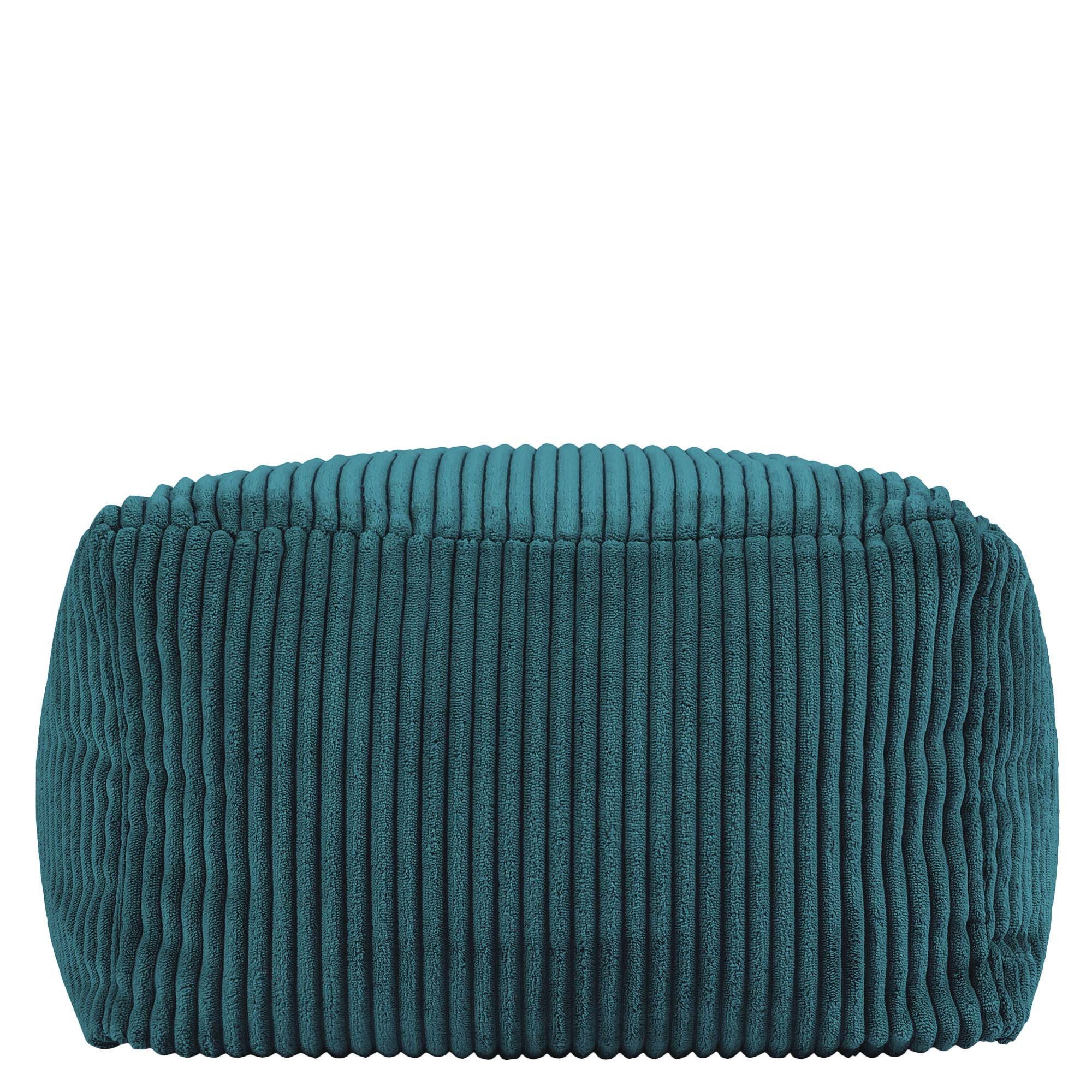 icon Pouf aus Cord „Amara“, mit Füllung