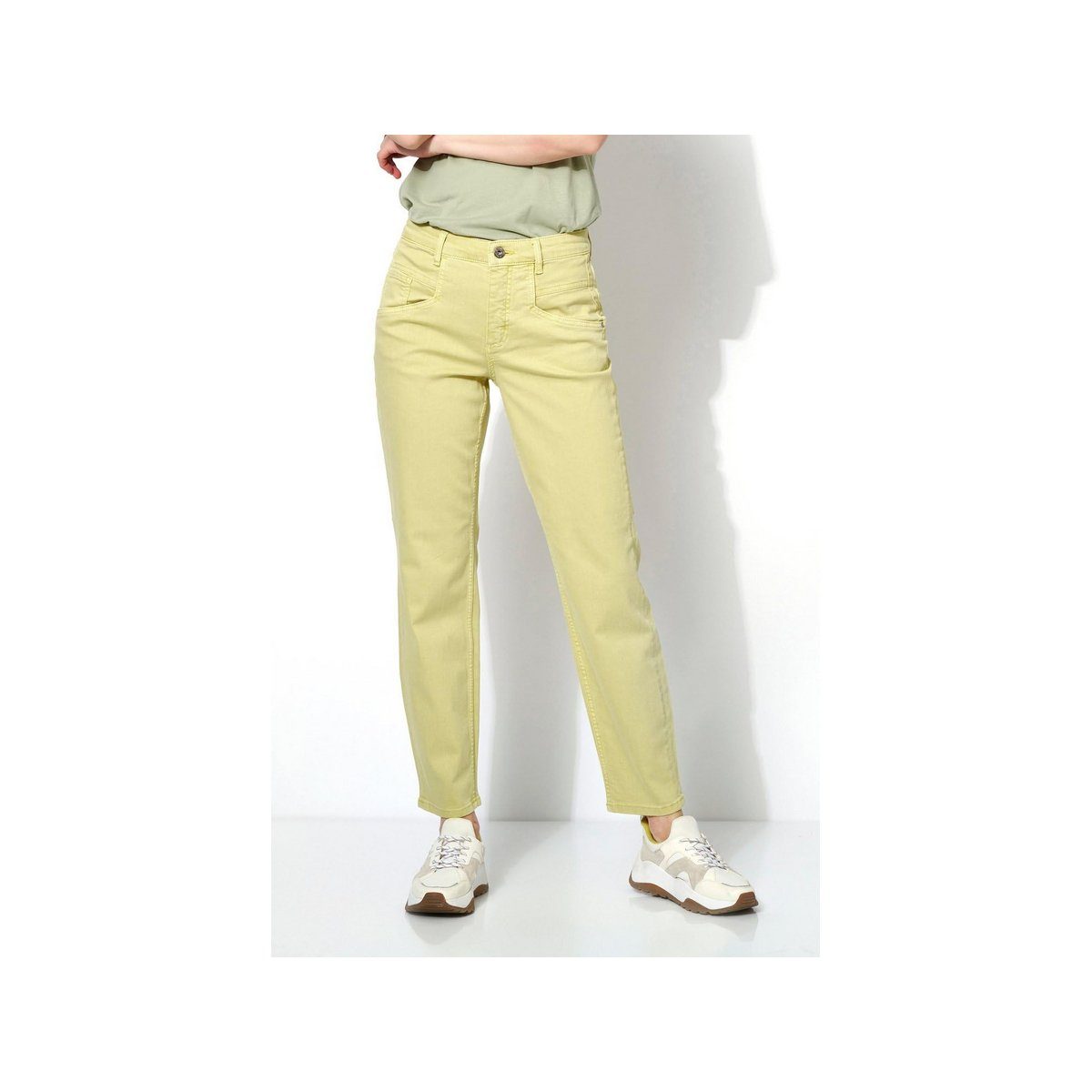 TONI 5-Pocket-Jeans grün (1-tlg)