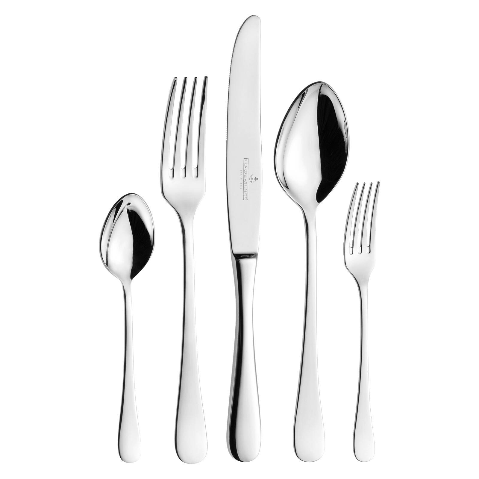 Picard & Wielpütz Solingen Besteck-Set Charisma Tafelbesteck 30-tlg. (30-tlg), Metall, Spülmaschinengeeignet