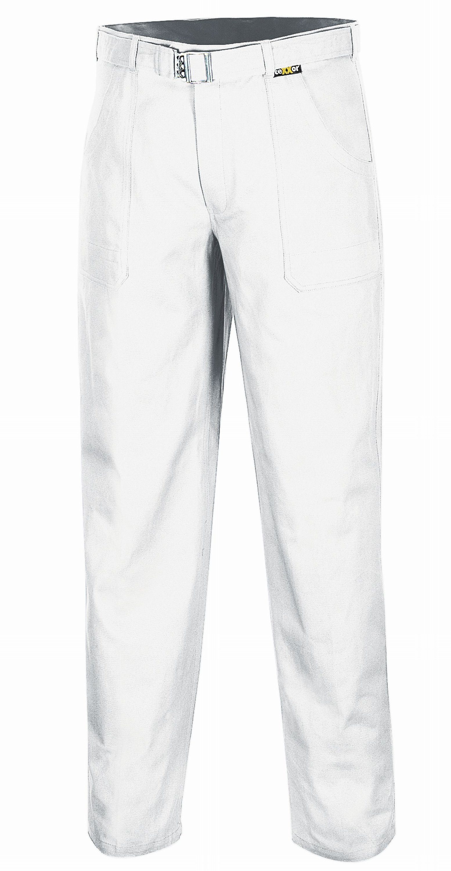 Arbeitshose Bundhose 290 g/m² weiß Größe 29