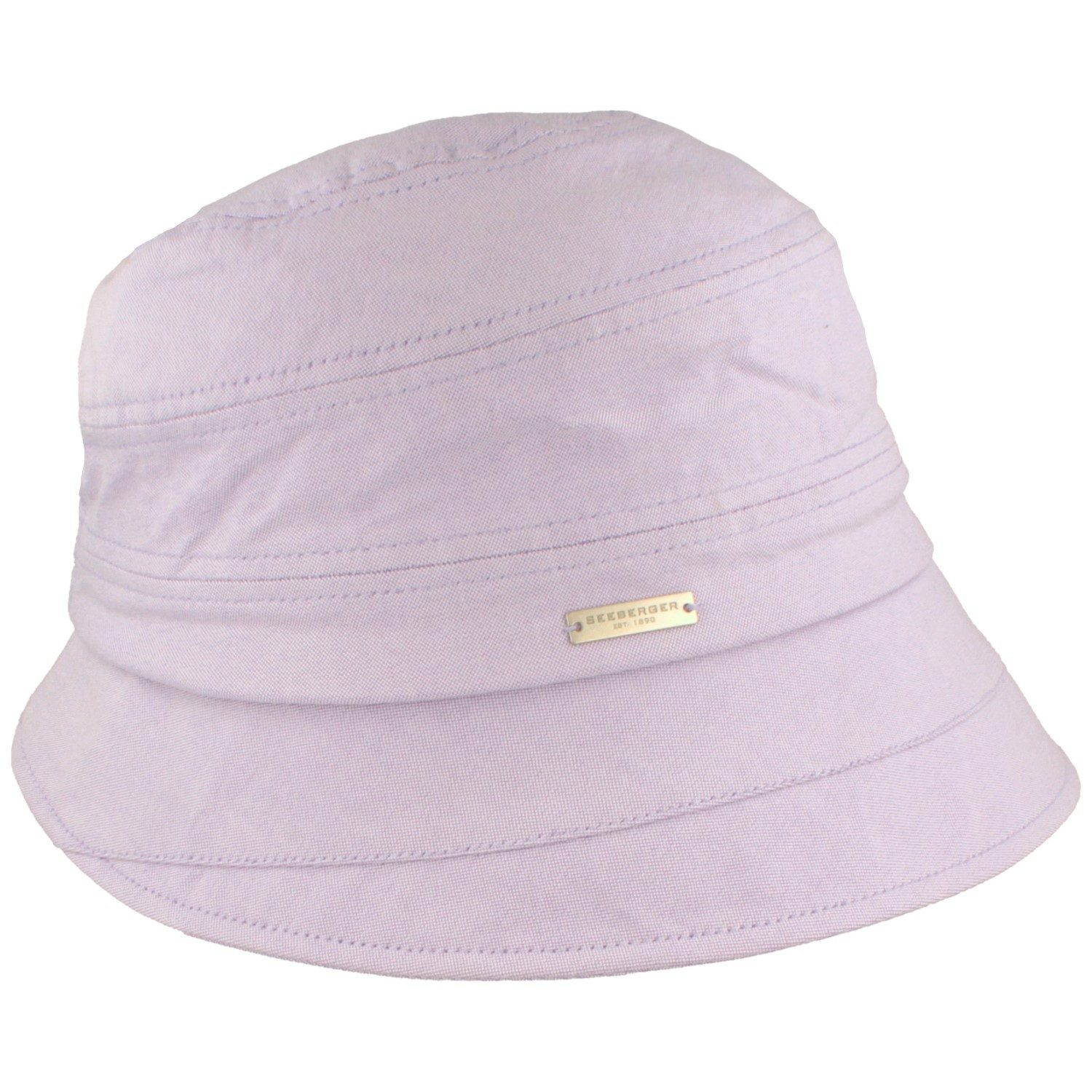 Seeberger Fischerhut Modischer Sommer Bucket Stoffhut 100% Baumwolle