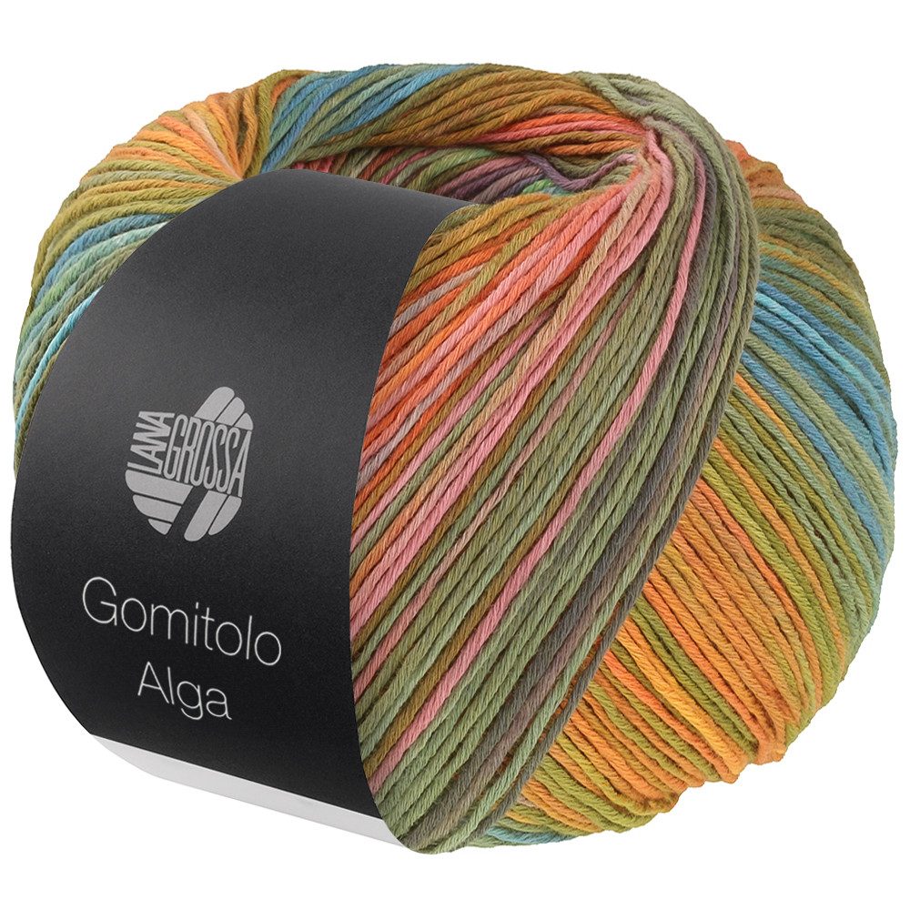 LANA GROSSA GOMITOLO ALGA Häkelwolle, 280 m (Baumwollmischgarn mit Bambus & Seacell-Fasern), 100 g
