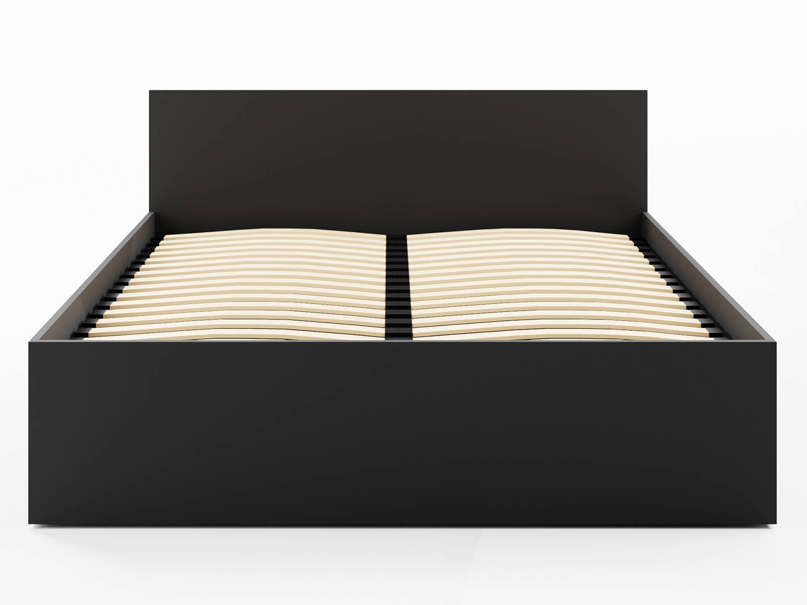 Home Collective Bett Doppelbett Bettgestell mit Lattenrost und Stauraum Stauraumbett (Größen: 90x200, 120x200, 140x200, 160x200, 180x200 cm), inkl. flexiblem La – Bild 2 von 5